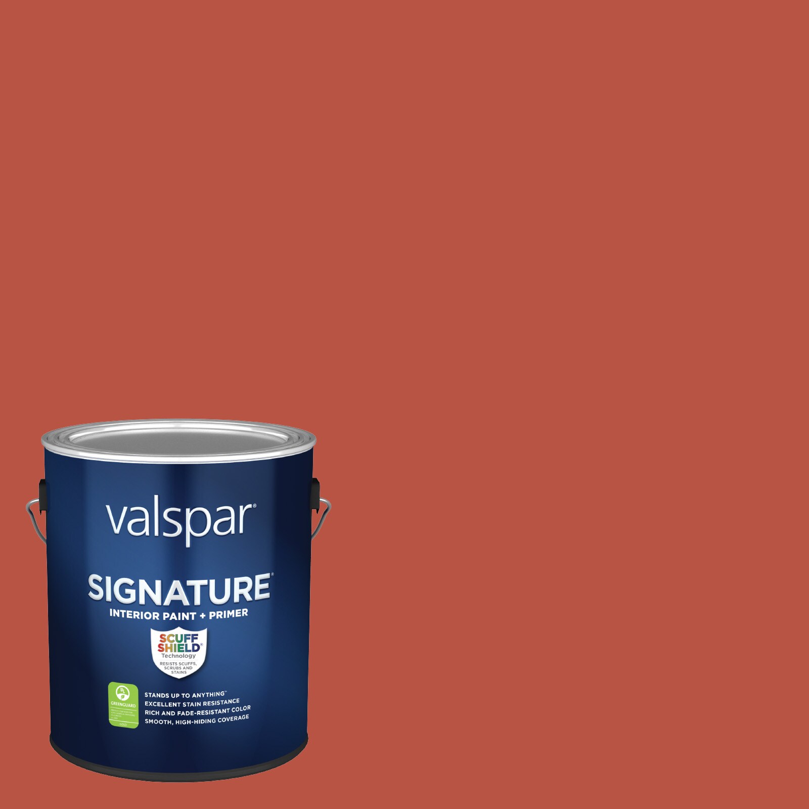 Valspar HGSW1082-773947 Signature Flat Peppery HGSW1082 Latex Interior Paint Paint + Primer ( 1-gallon )