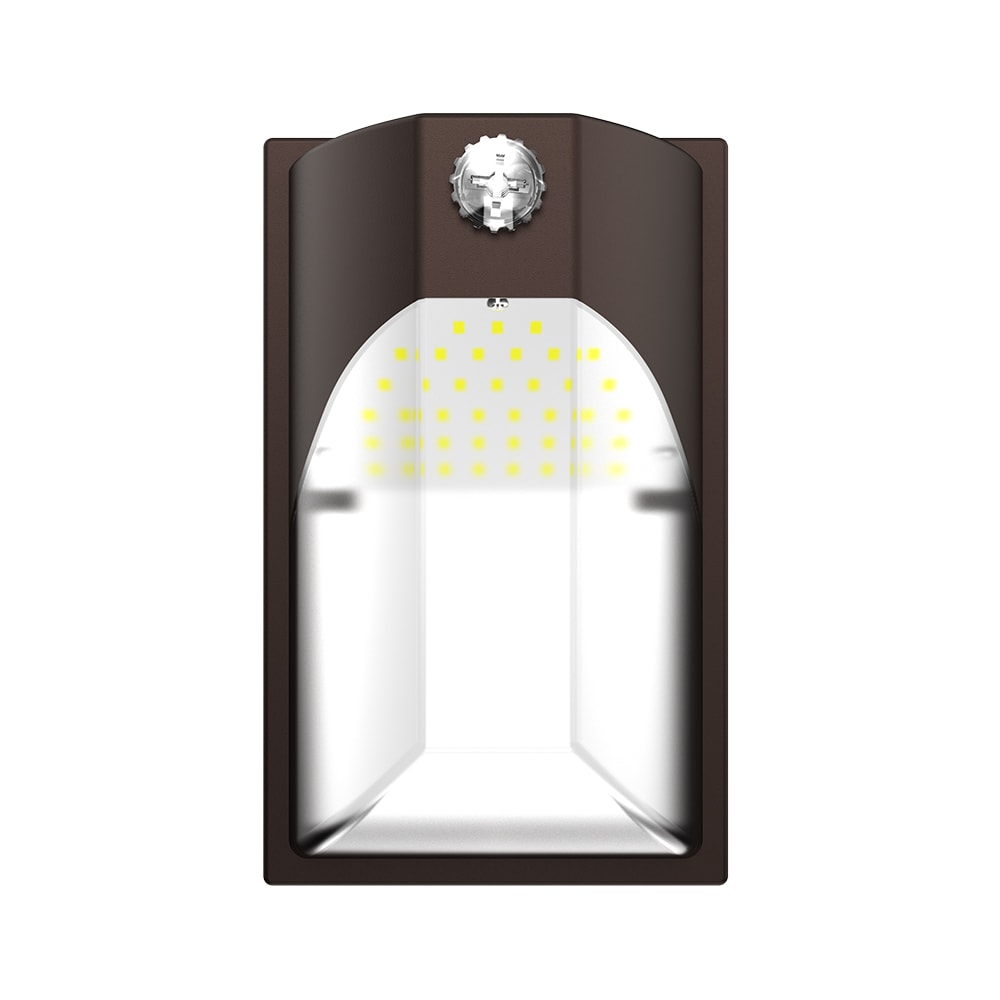 HALO 133 -Watt EQ Bronze Hardwired LED Outdoor Wall Pack Light 1691 -Lumen #EWP15FSDBZ