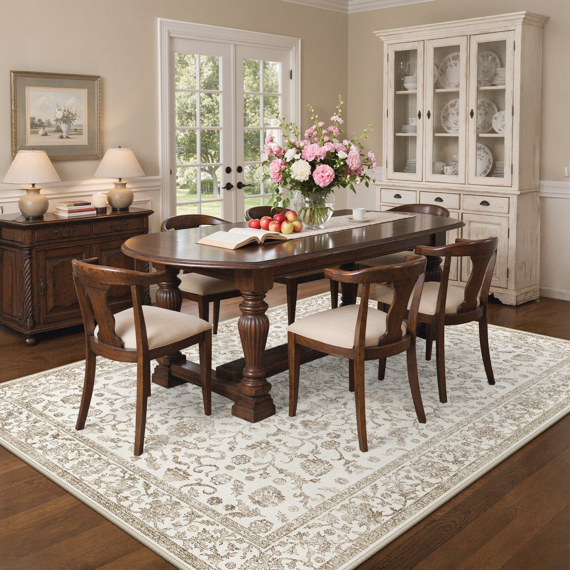 BAVNI ARP054-LIGHTBROW-5X7 rugs - View #3
