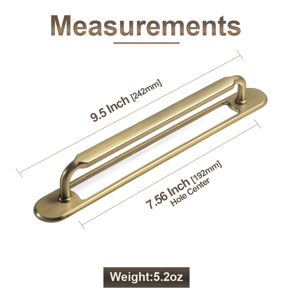 Miaokesen 2202UBR-G021-192-2 Cabinet-Pulls - View #2