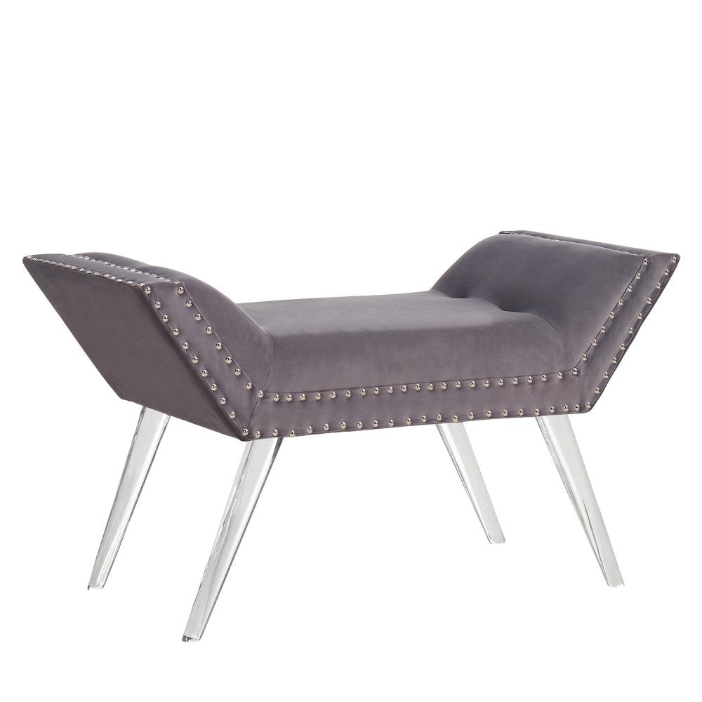 Armen Living LCSIBEGRAY bench - View #2