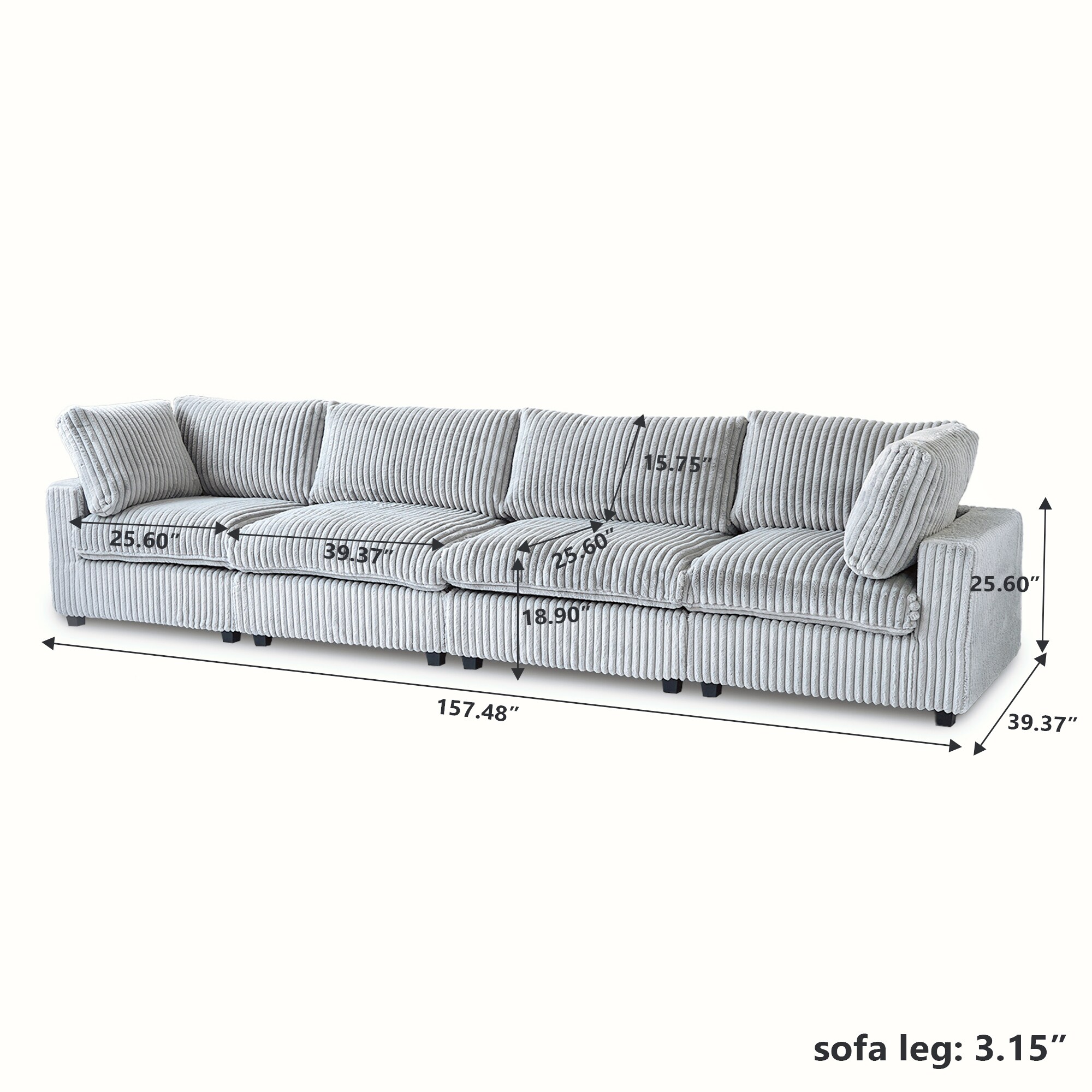 BuotiqHom DH-SF4-141LG Sofas-Loveseats - View #9