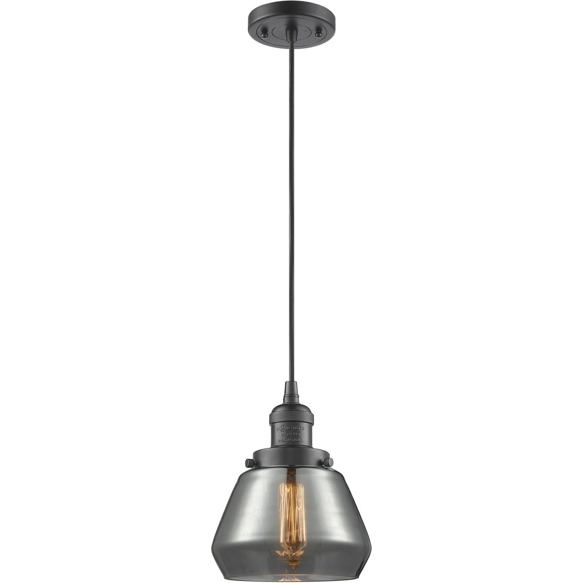 Innovations Lighting 1067106 201C-OB-G173 Franklin Restoration Fulton Mini Pendant