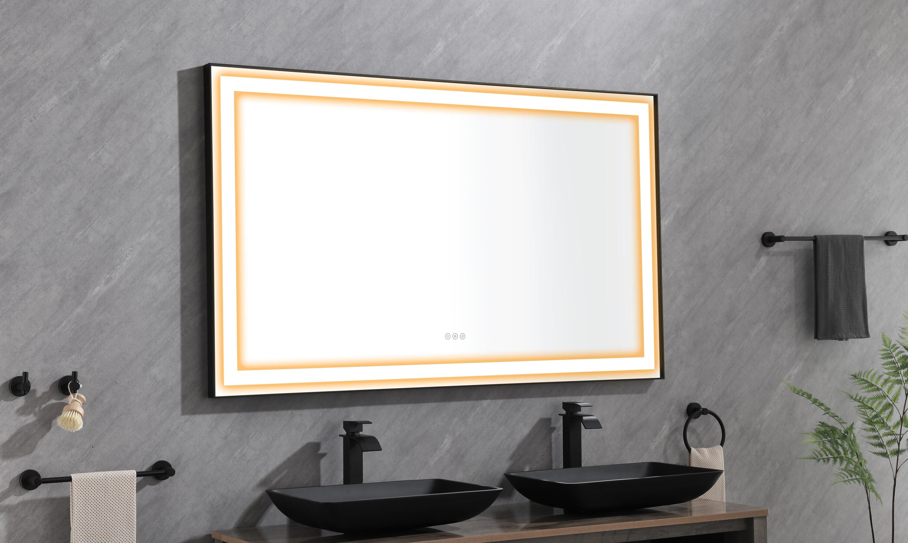 Vacolite KP-972-1HB Framed-Bath-Mirrors - View #5