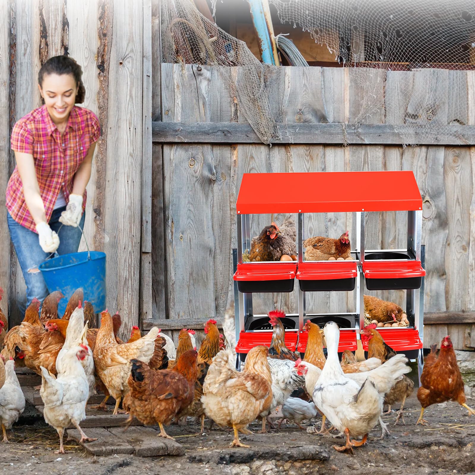 Garvee LYU01PHO-15FE31DS Chicken-Coops-Rabbit-Hutches - View #7