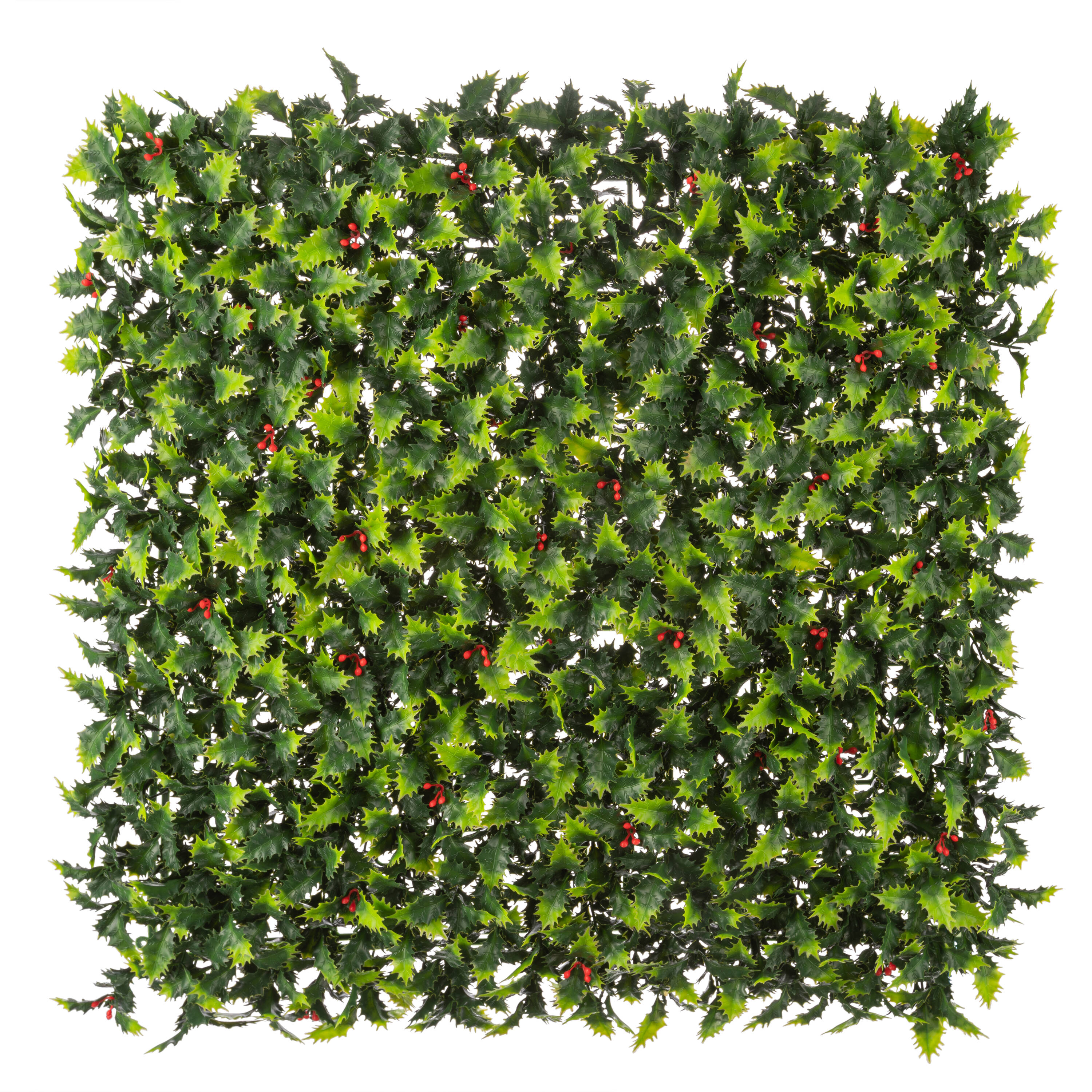 naturae decor MTR2020-20HO-12PK 20-Inches W x 20-Inches H Mistletoe Resin Leaf Garden Trellis 12 -Pack