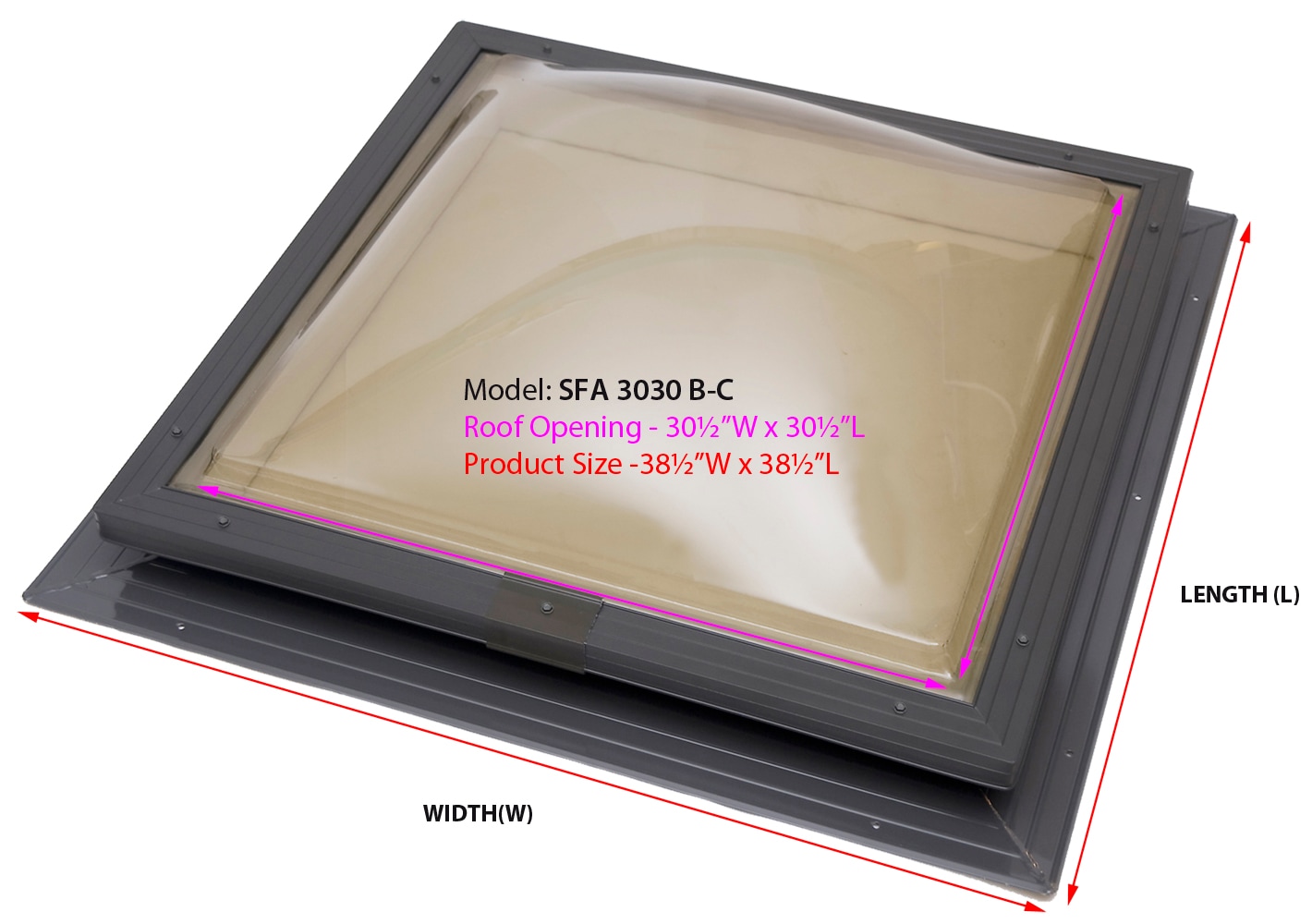 Sun-Tek SFA.3030.B-C.B skylights - View #5