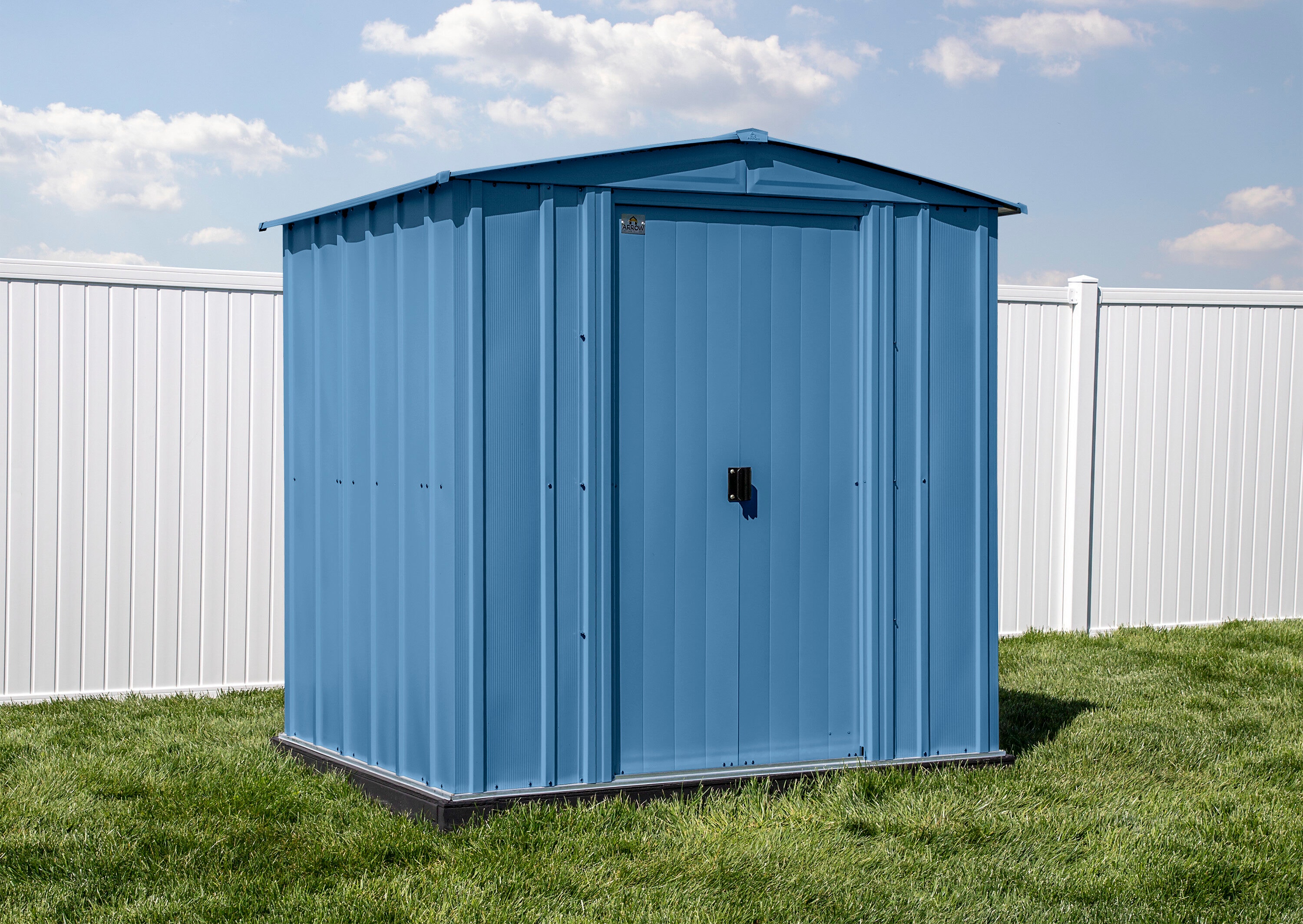 Arrow CLG65BG 6-ft x 5-ft Classic Galvanized steel Storage Shed