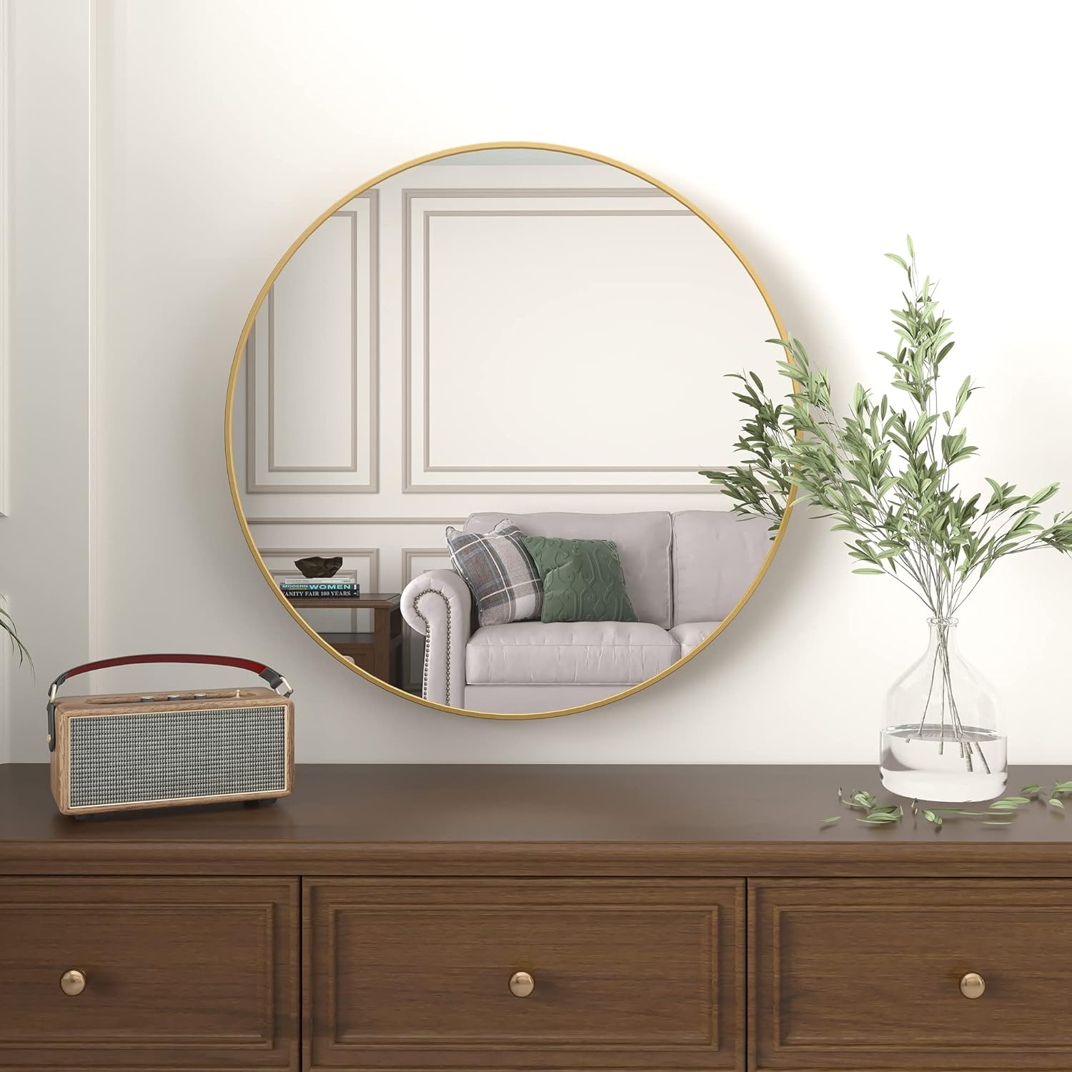 Forclover HUC-R36DG Framed-Bath-Mirrors - View #2