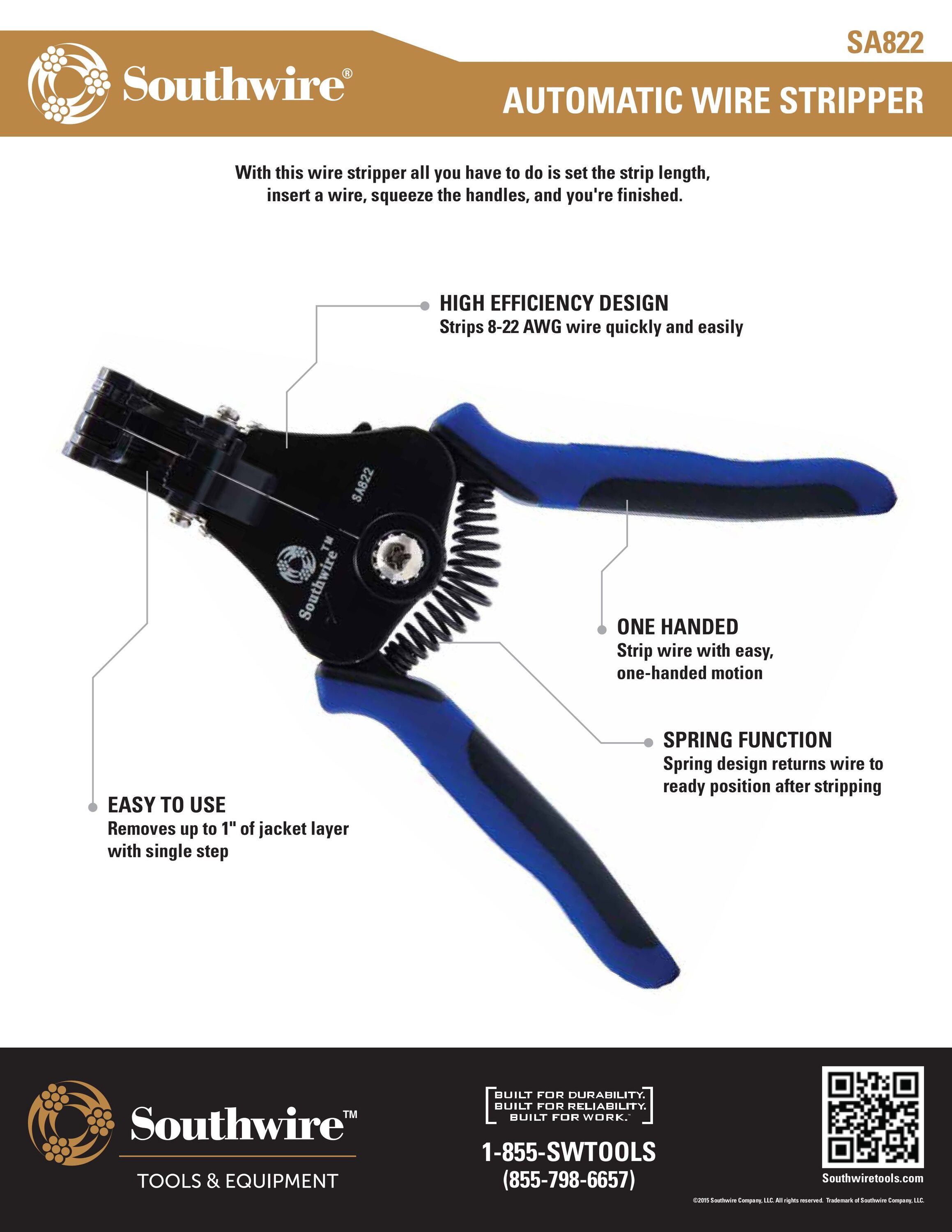 Southwire 58278640 Wire-Strippers-Crimpers-Cutters - View #4