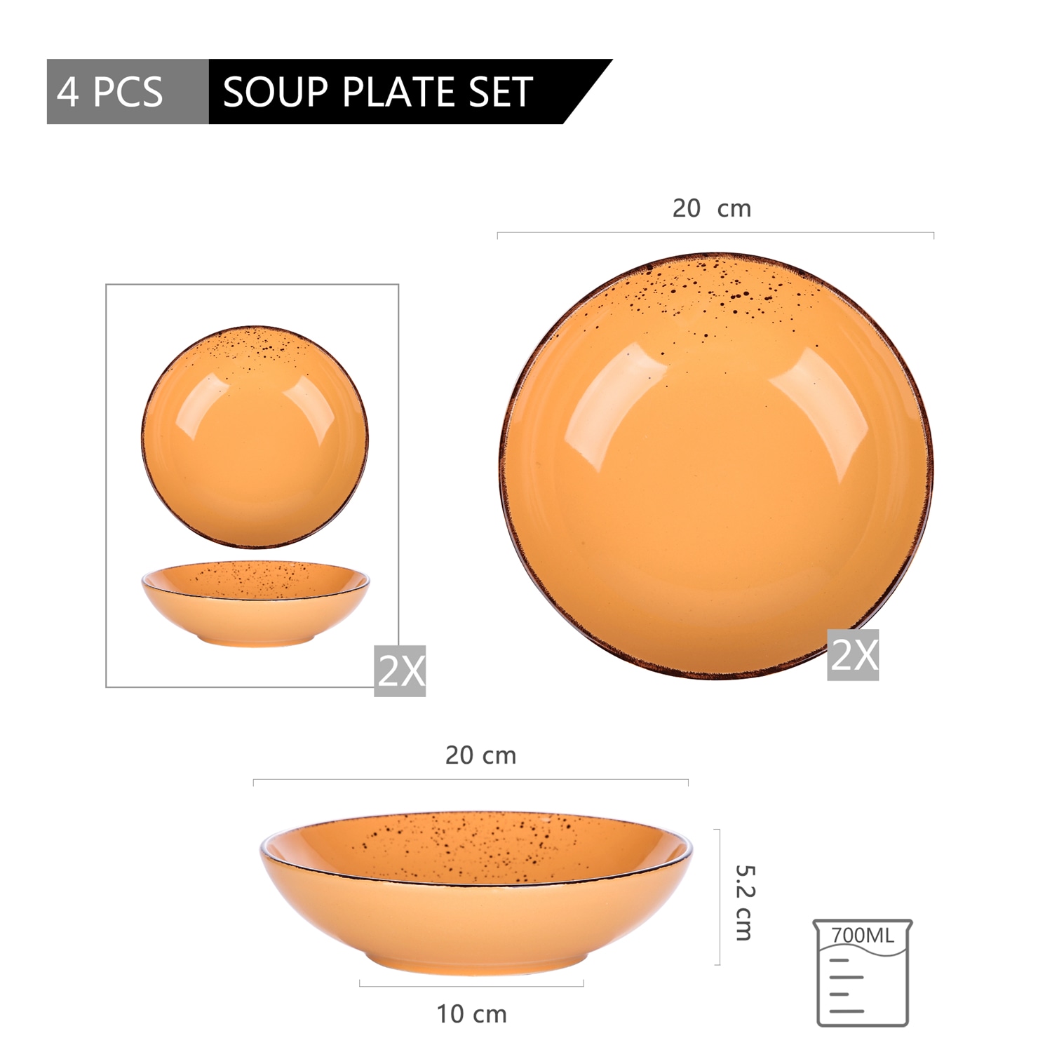 CASAINC VC-NAVIA-7-STP dinnerware - View #7
