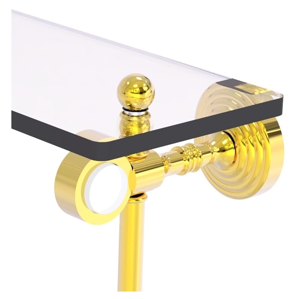 Allied Brass PG-2-16-PB Bathroom-Shelves - View #2
