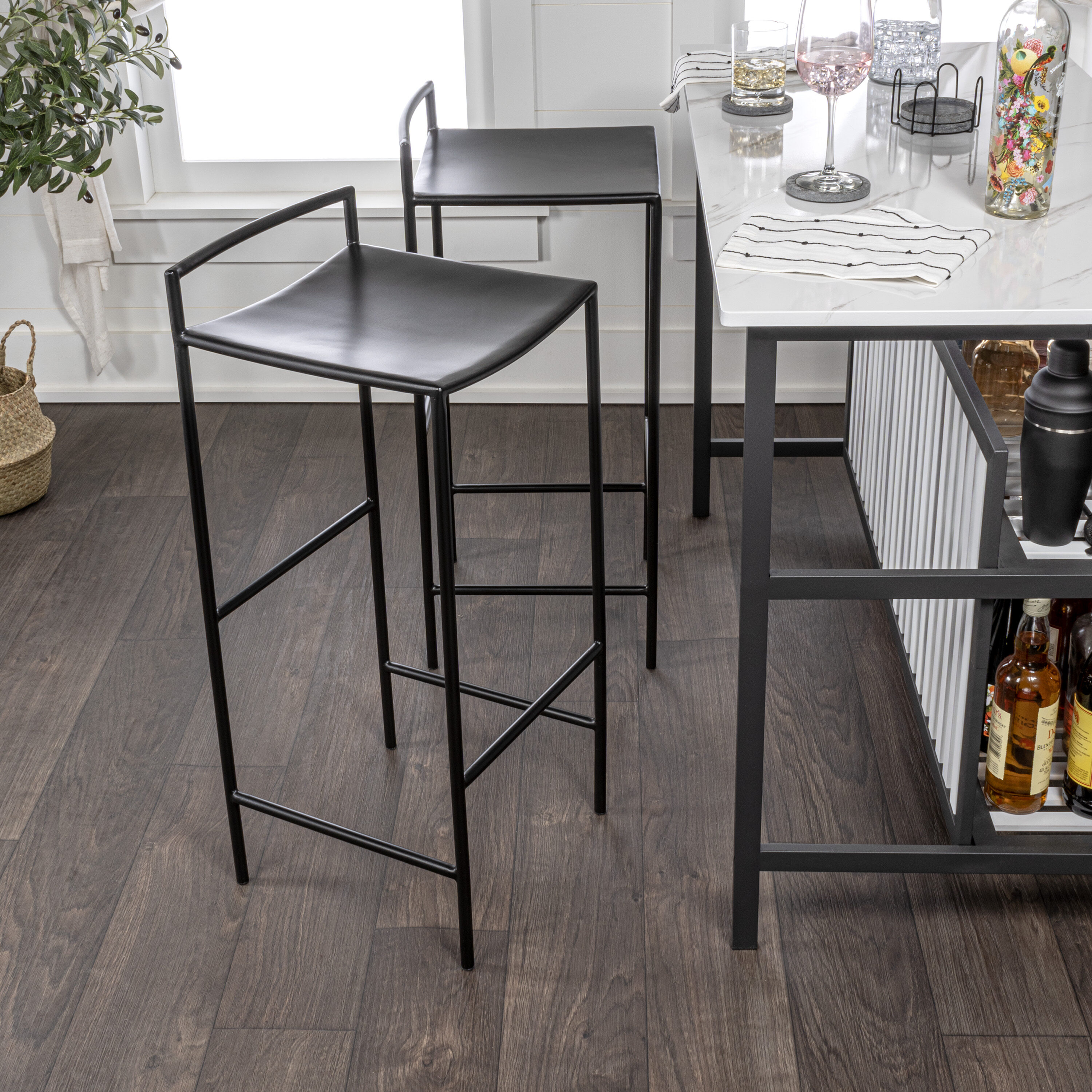 JONATHAN  Y BSL1004A stools - View #2
