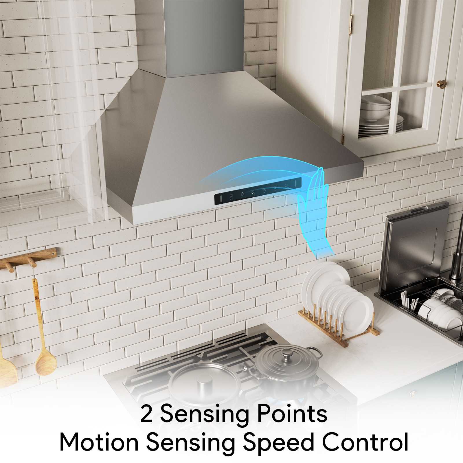 VIKIO PA0236A Wall-Mounted-Range-Hoods - View #4