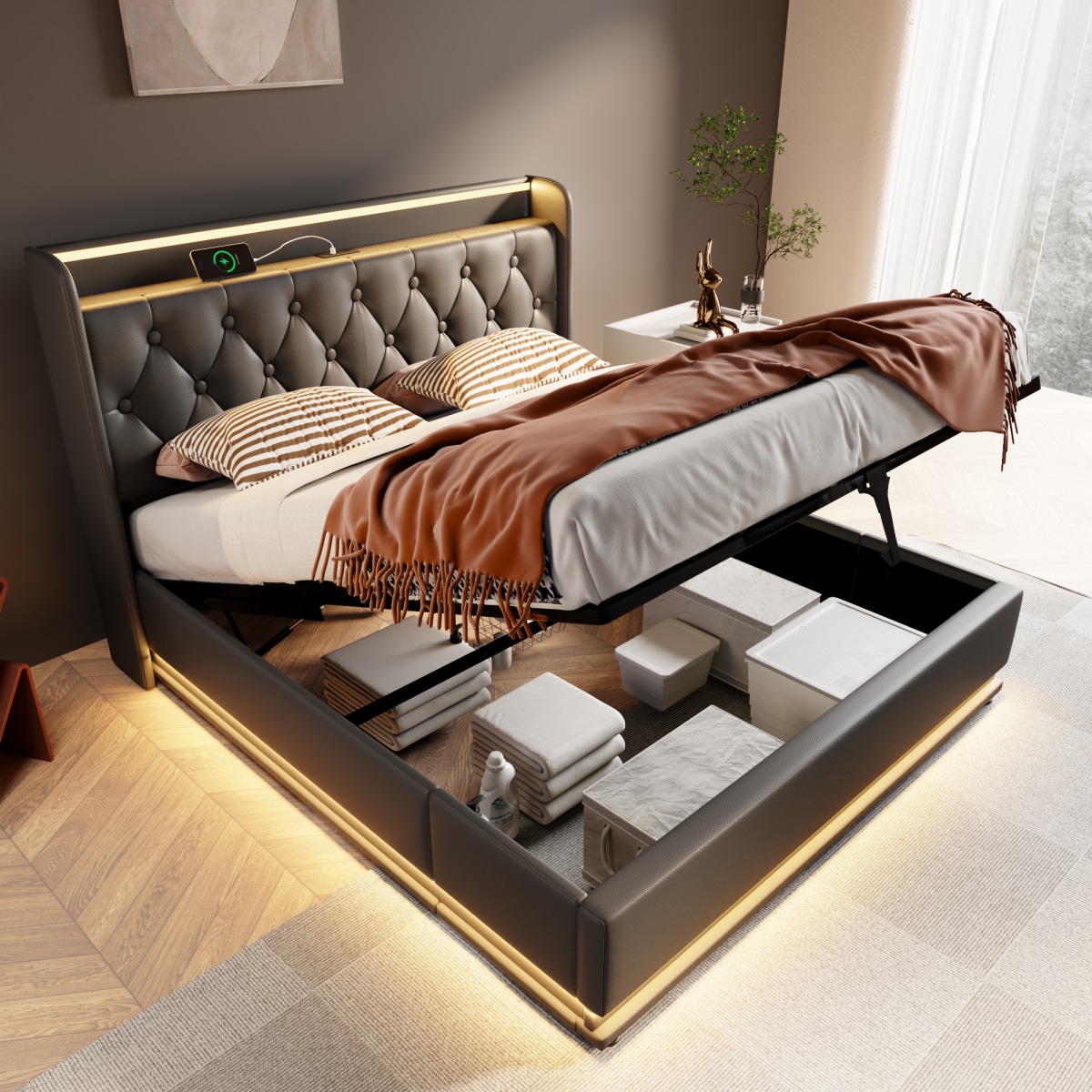 Streamdale Furniture N736P188807B beds - View #6
