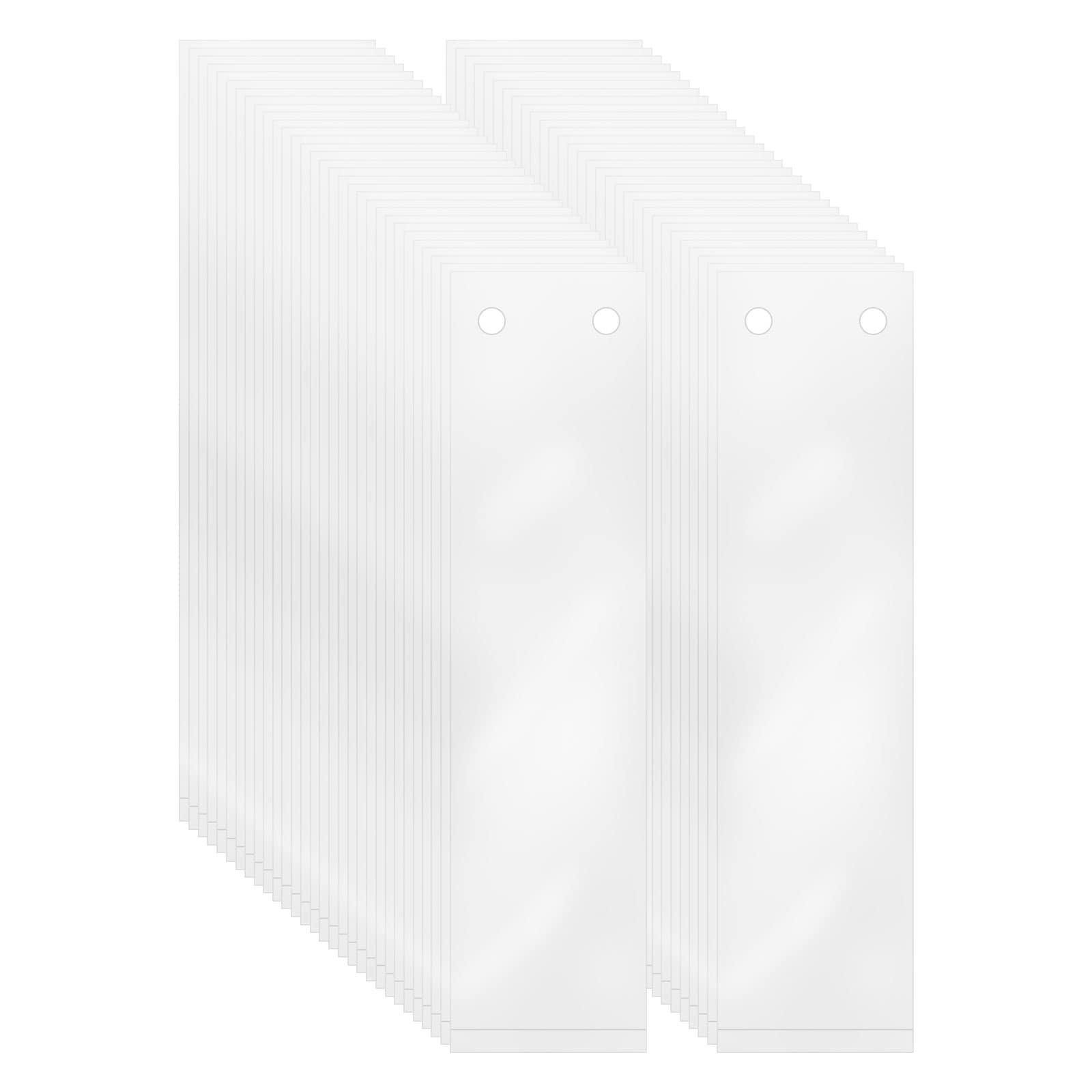 Harfington - 200Pcs Wet Umbrella Bags 16.53 Inch Clear Plastic Disposable Folding Cover Replaceme...
