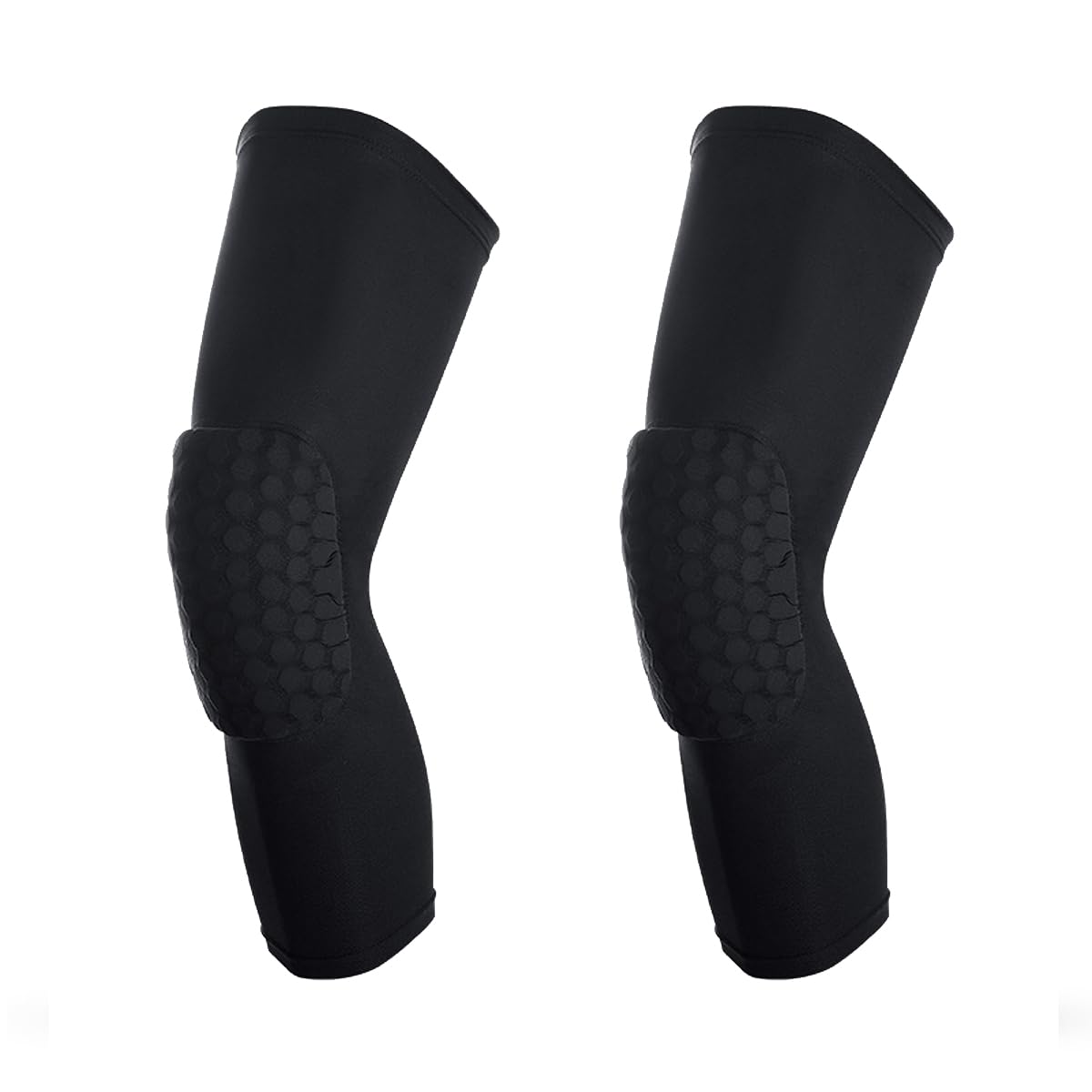 Aoibox  Basketball Knee Pads Honeycomb EVA Compression Leg Sleeves for Wrestling Football Volleyball Soccer Skating