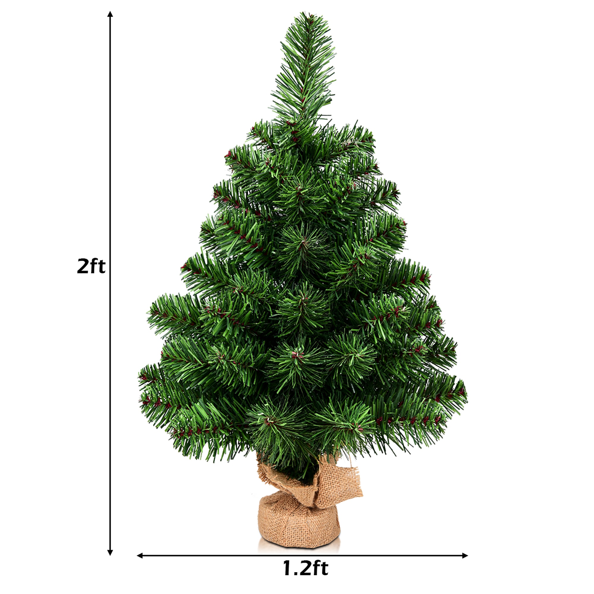Costway CM20721 Artificial-Christmas-Trees - View #8
