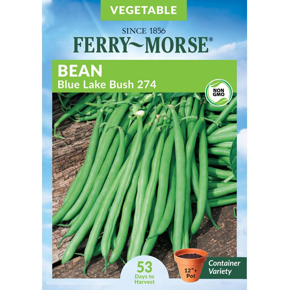 Ferry-Morse 442271.158.906315 Bean Blue Lake Bush 274 Vegetable Seeds 48-Gram