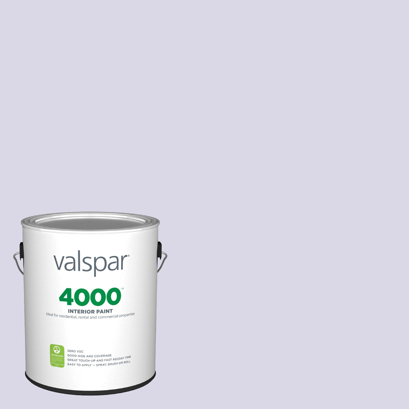 Valspar 4000 Semi-gloss Lilac Whisper 4003-9a Latex Interior Paint (1 ...