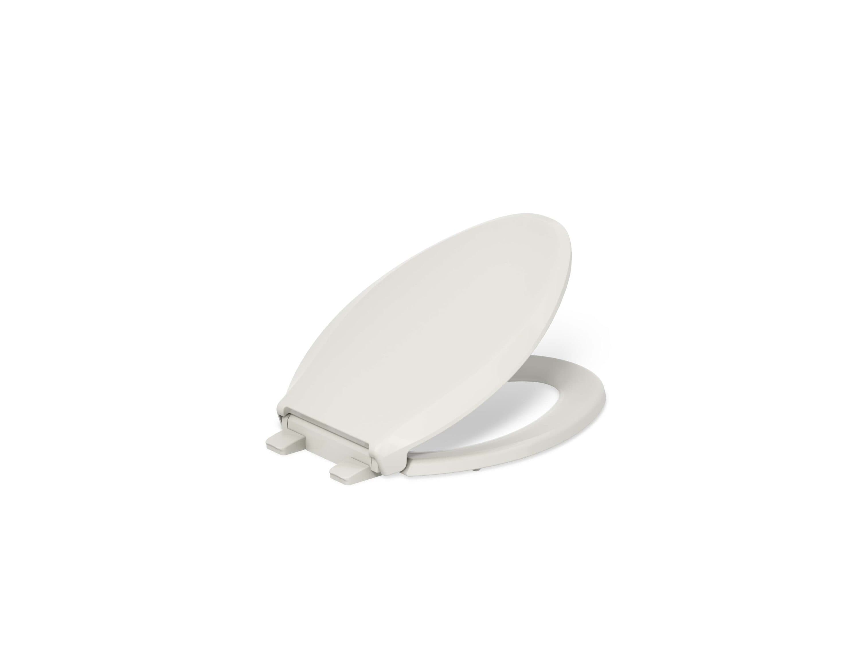 KOHLER 4636-RL-47 Plastic Almond Elongated Soft Close Toilet Seat
