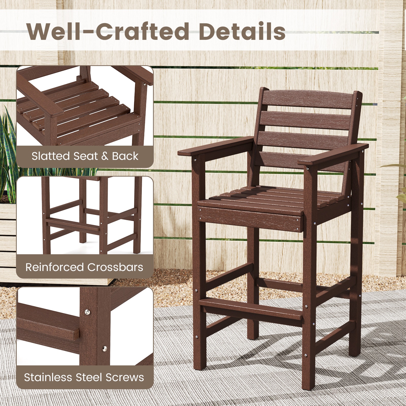 LIVIZA TDS12059BN Patio-Chairs - View #8