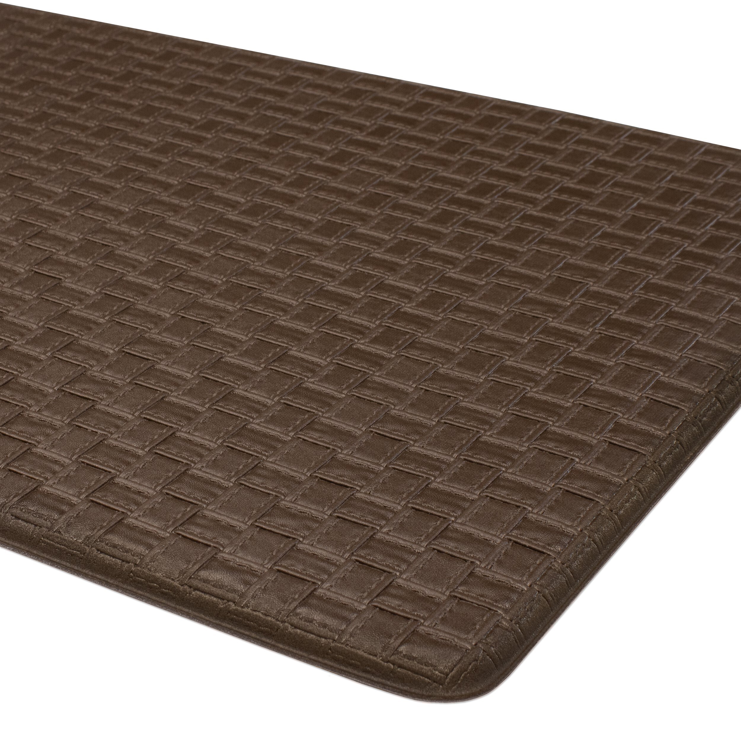 Emeril Lagasse 2-ft x 3-ft Beige Rectangular Indoor Anti-fatigue Mat in the  Mats department at