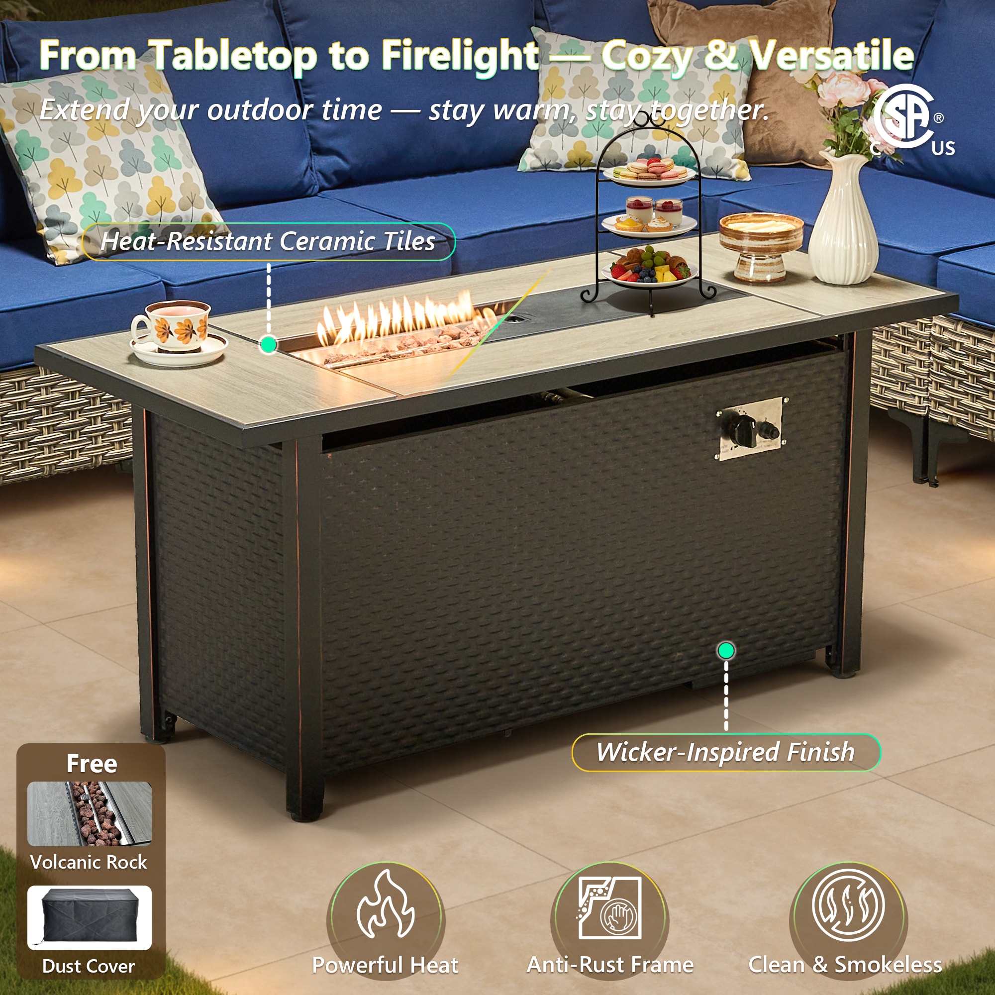 Pouuin SDFPVYZBS709 Patio-Sofas-Daybeds - View #3