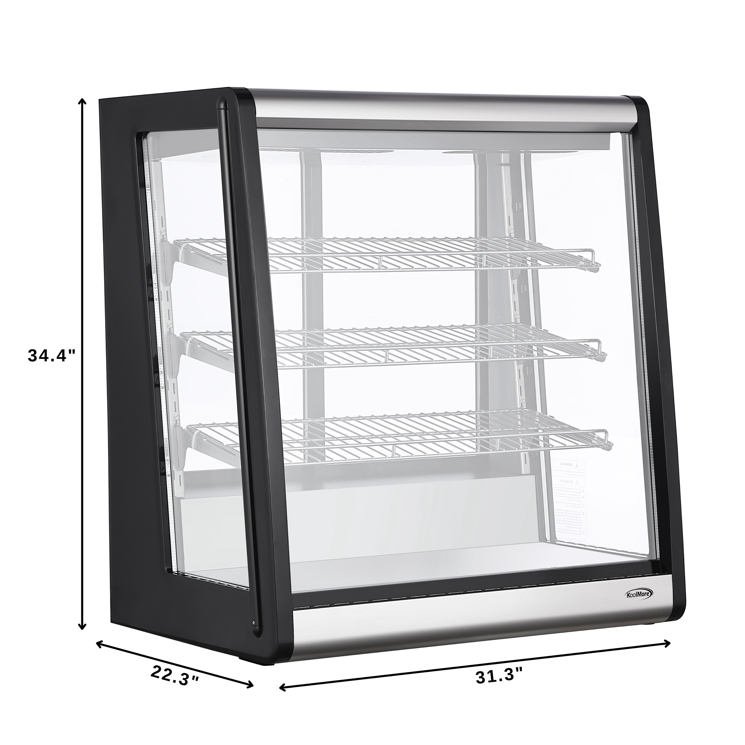 KoolMore CDC-69-SS Commercial-Refrigerators - View #3
