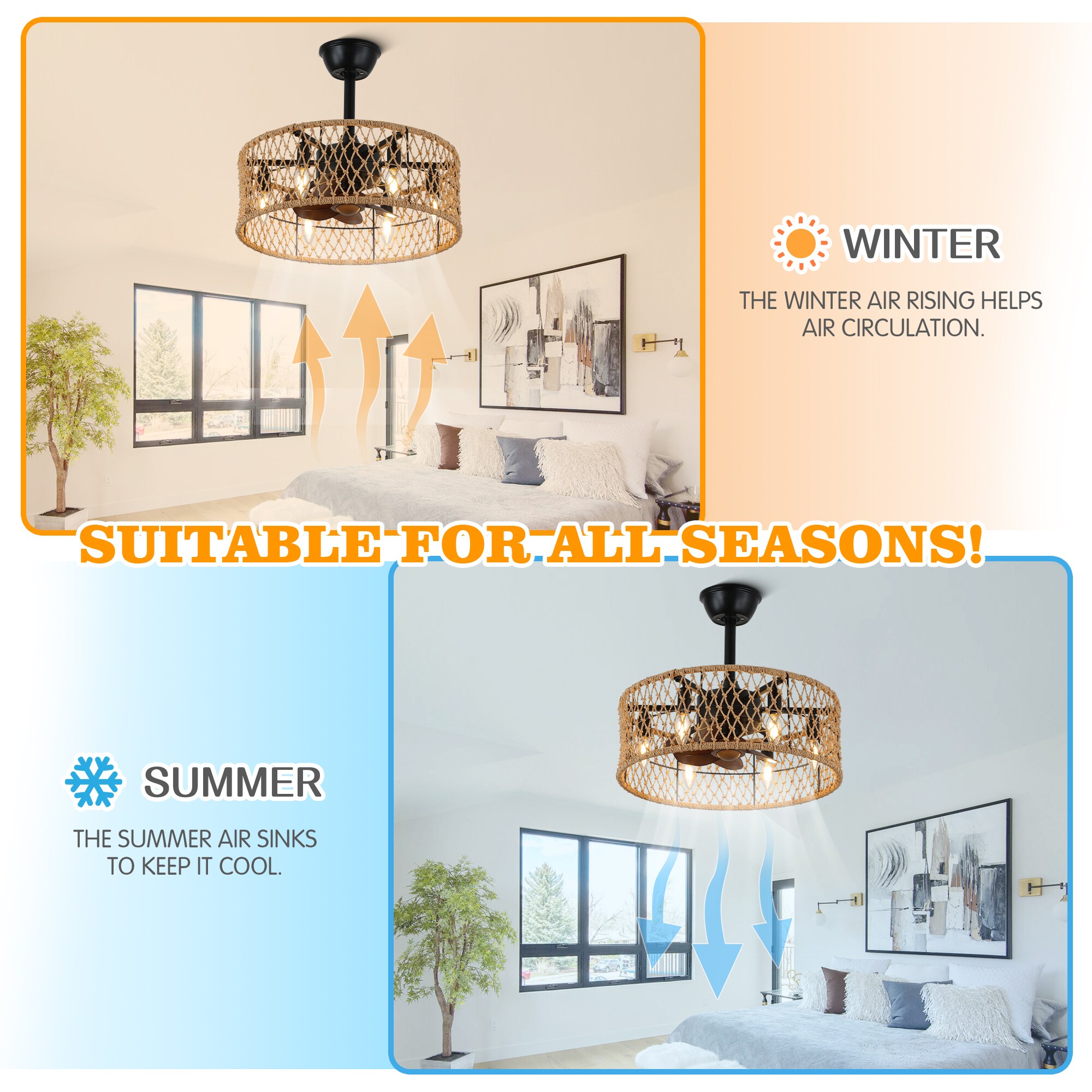 Bella Depot WSFSD1805 Ceiling-Fans - View #7