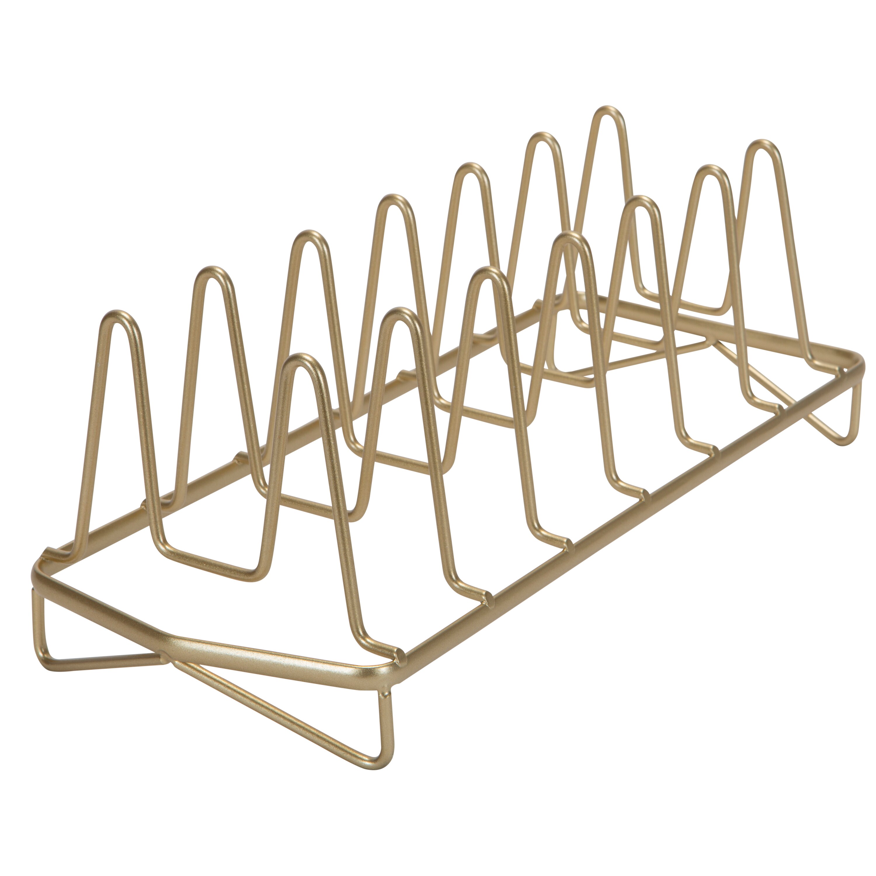 Kitchen Details Geode in Satin Gold Dish Rack