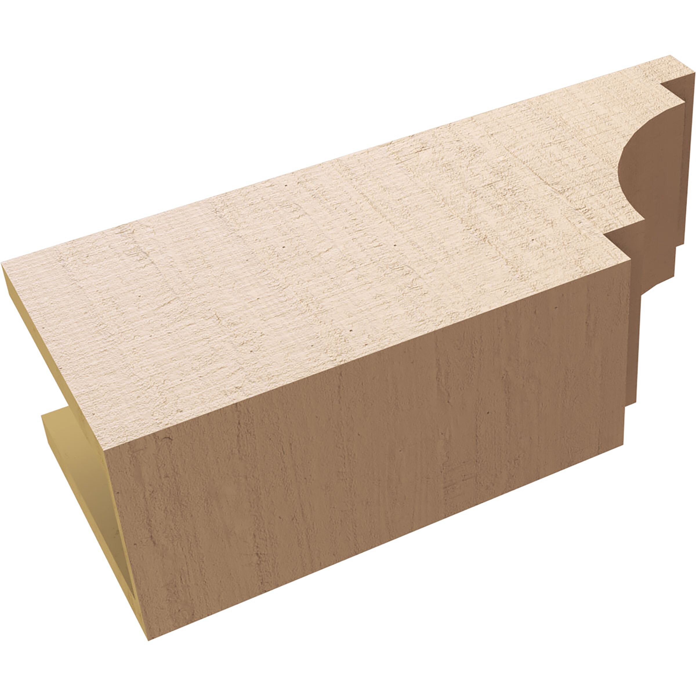 Ekena Millwork RFTU06X08X20MEDRCPR Exterior-Brackets-Braces - View #6