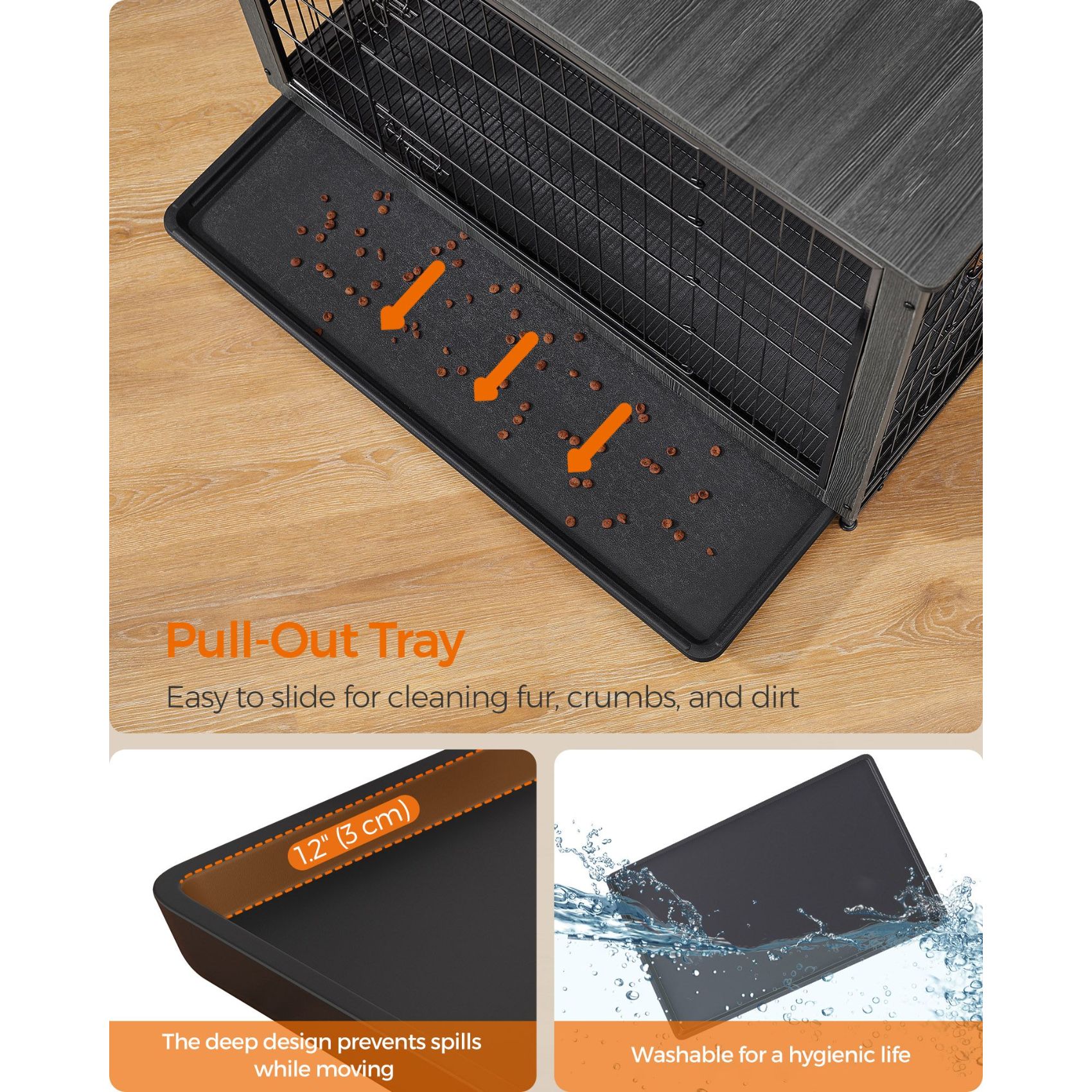 Slickblue D-SM-10B300CFPU Pet-Crates-Carriers - Thumbnail View #5