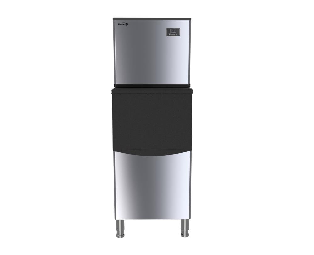 VEVOR 330-lbStorage Ice Maker 450-lb Flip-up Door Freestanding For  Commercial Use Cubed Ice Maker (Separate Shipments) in the Ice Makers  department at
