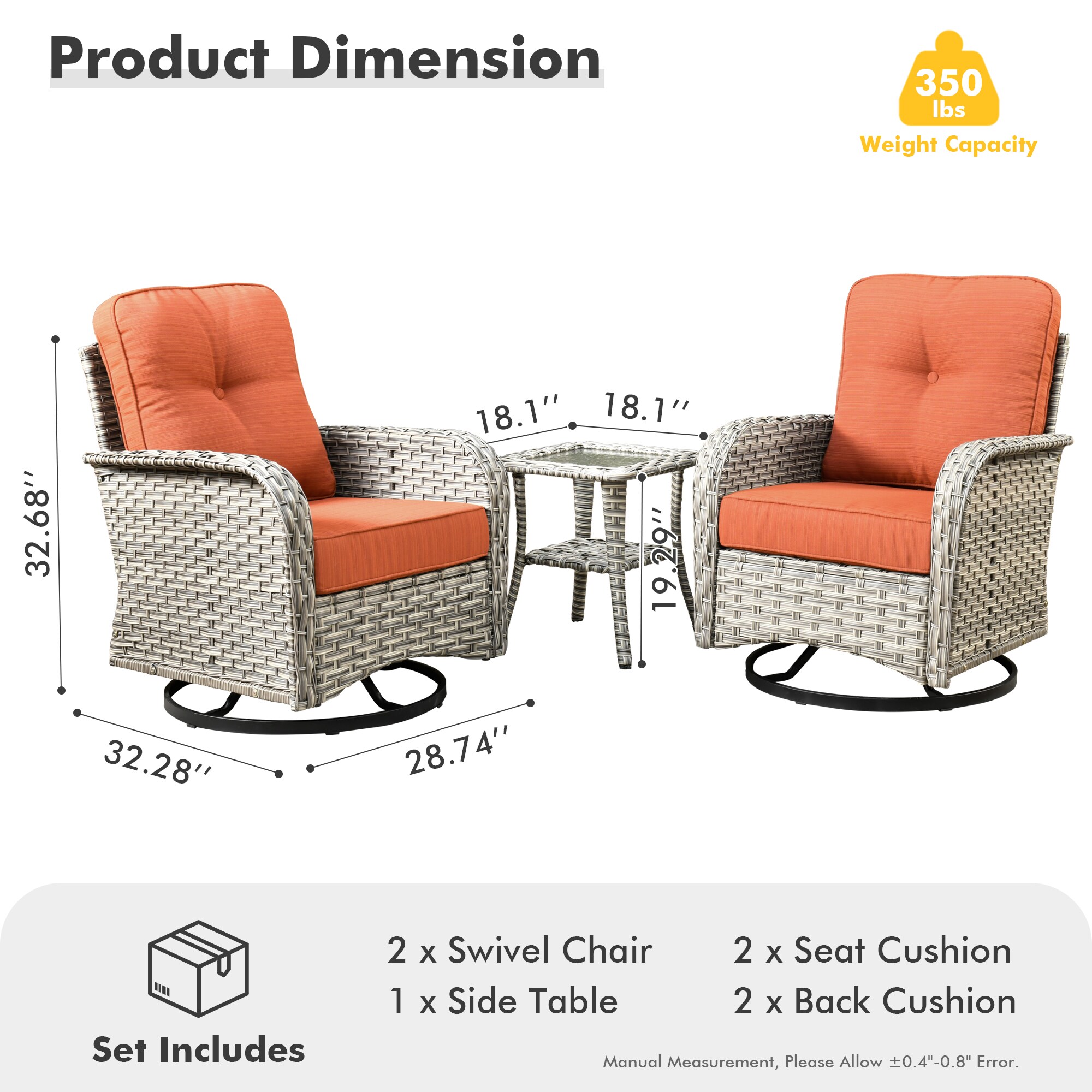 XIZZI XIVNC801 Patio-Chairs - View #7