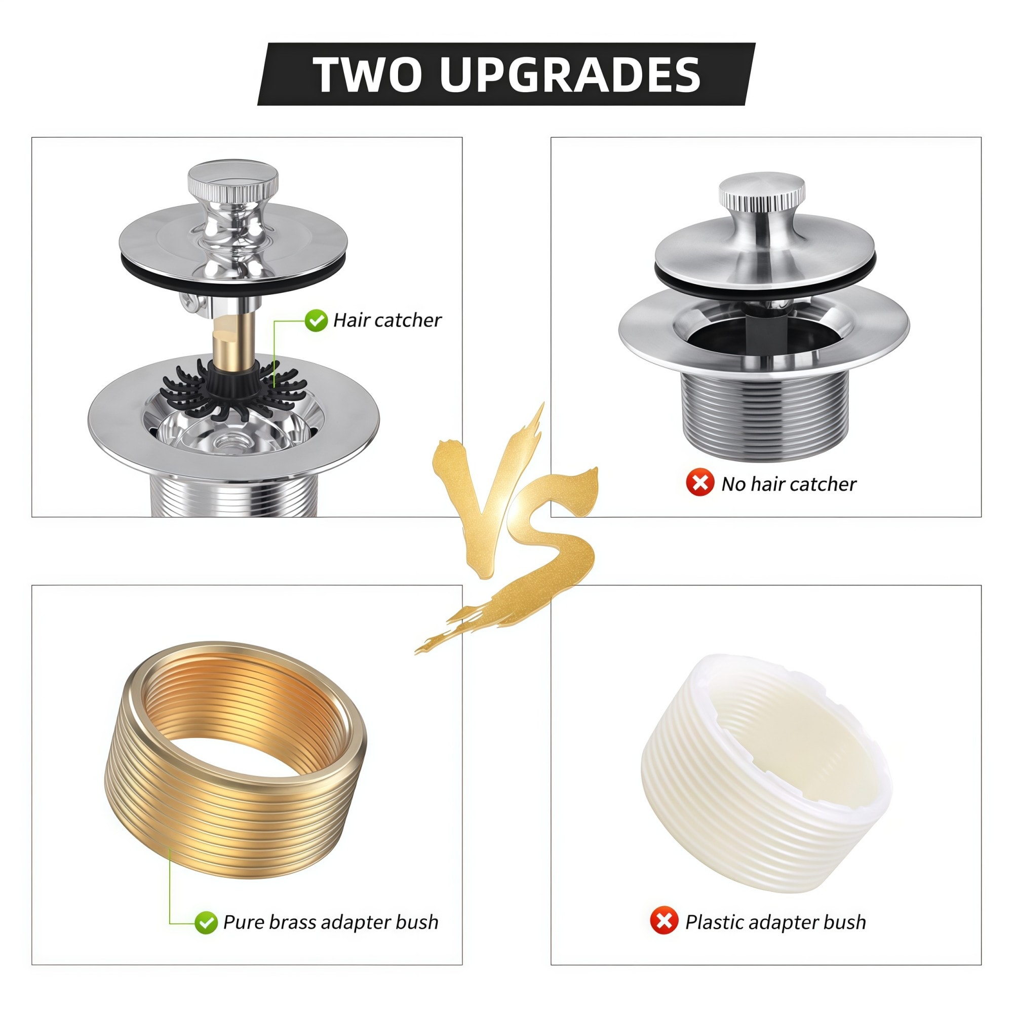 Numhew NHSEAN3708 Tub-Drain - View #6