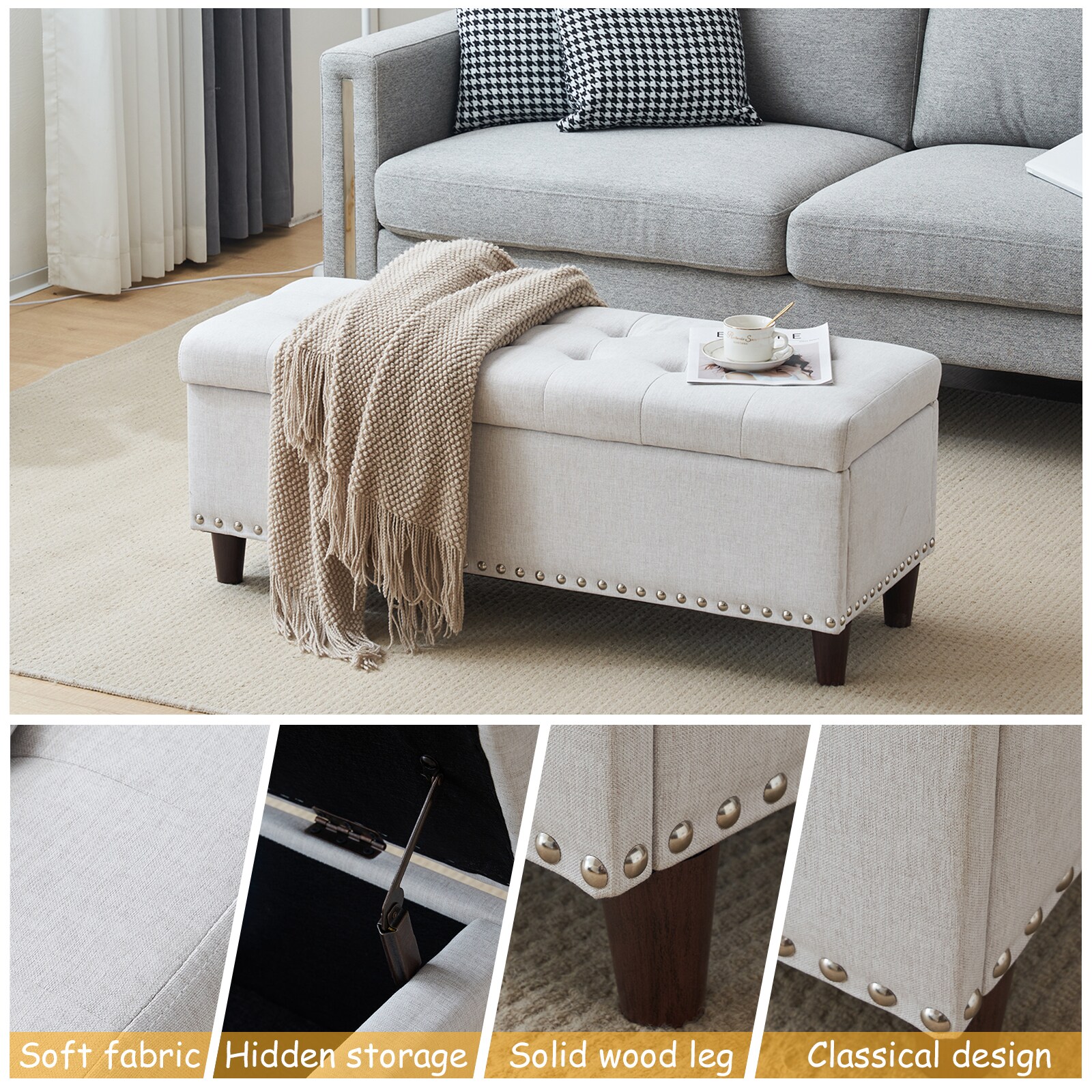 Outopee LO1G98000335 Indoor-Ottomans - View #3