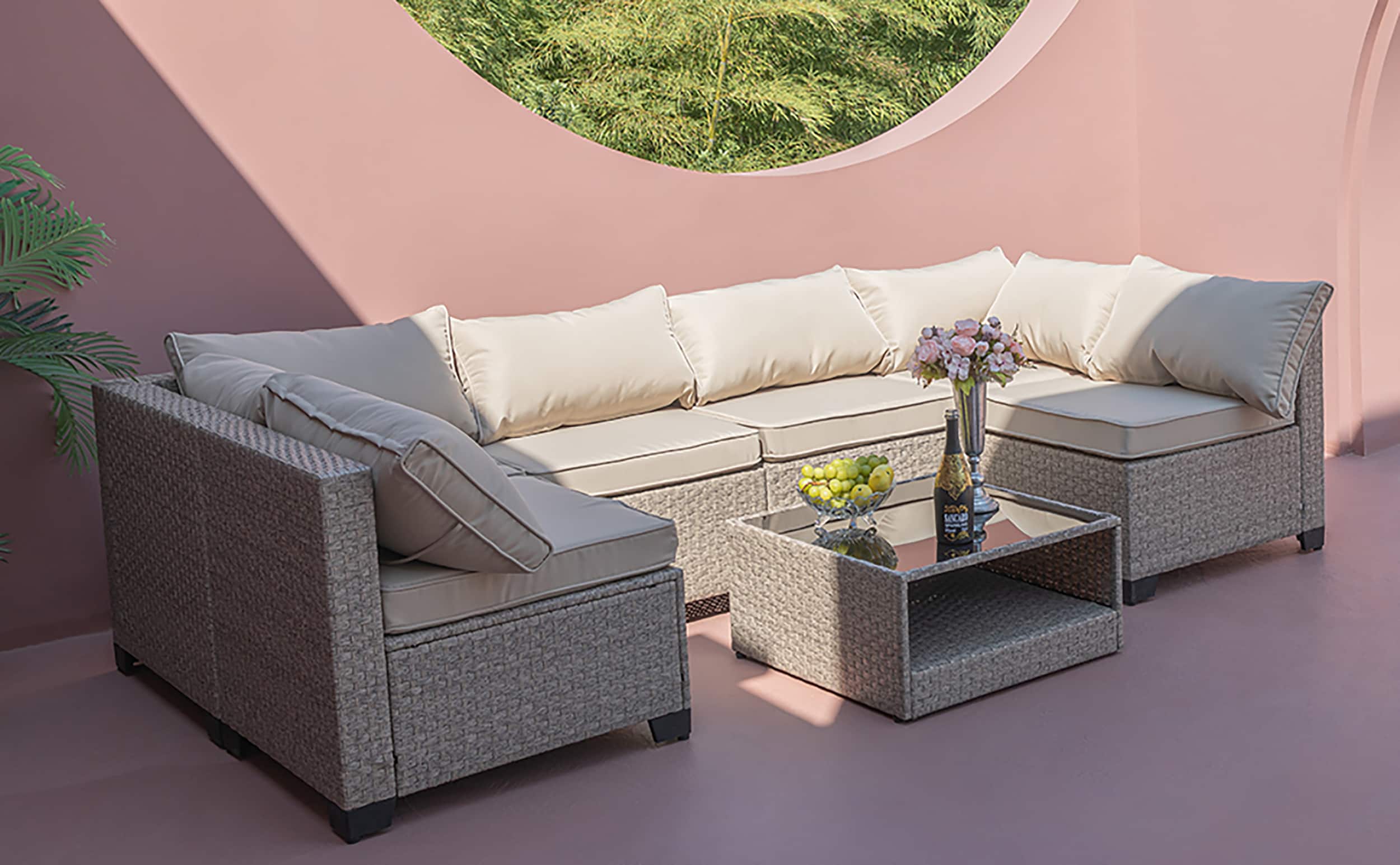 Moda Furnishings MDW2775S00001 Patio-Conversation-Sets - View #4