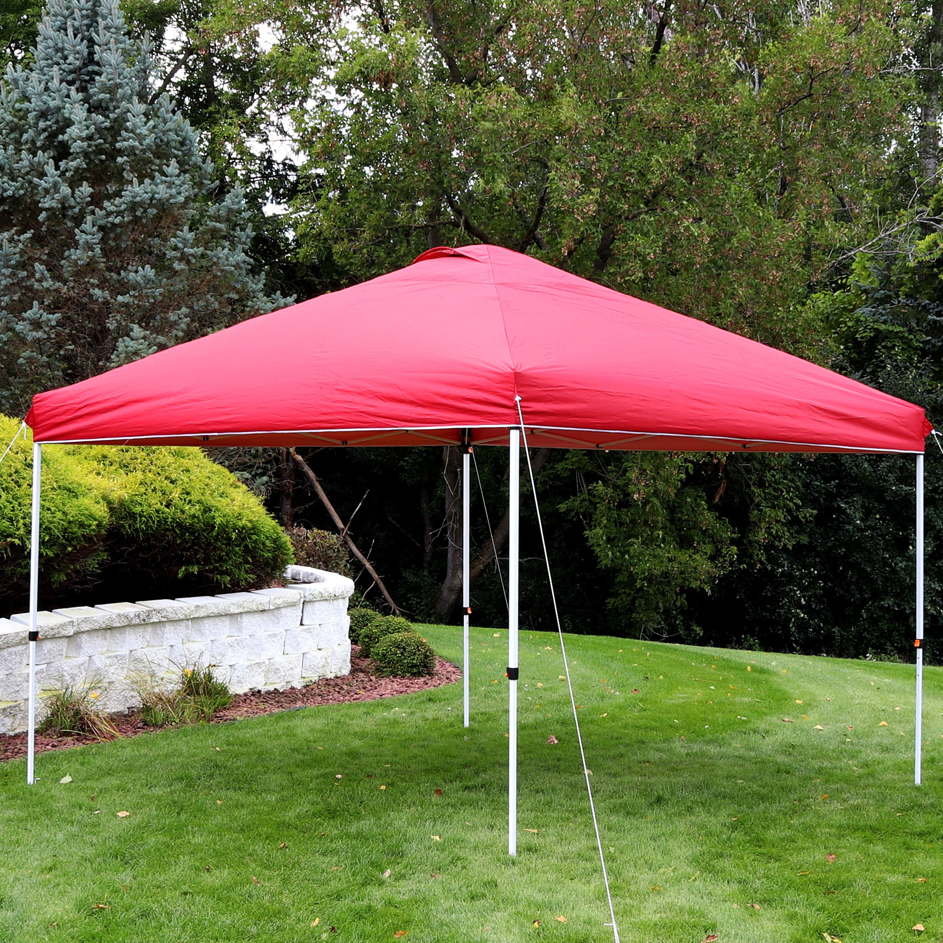 Sunnydaze Decor Sunnydaze 12x12 Ft Red Canopy Replacement Top Durable