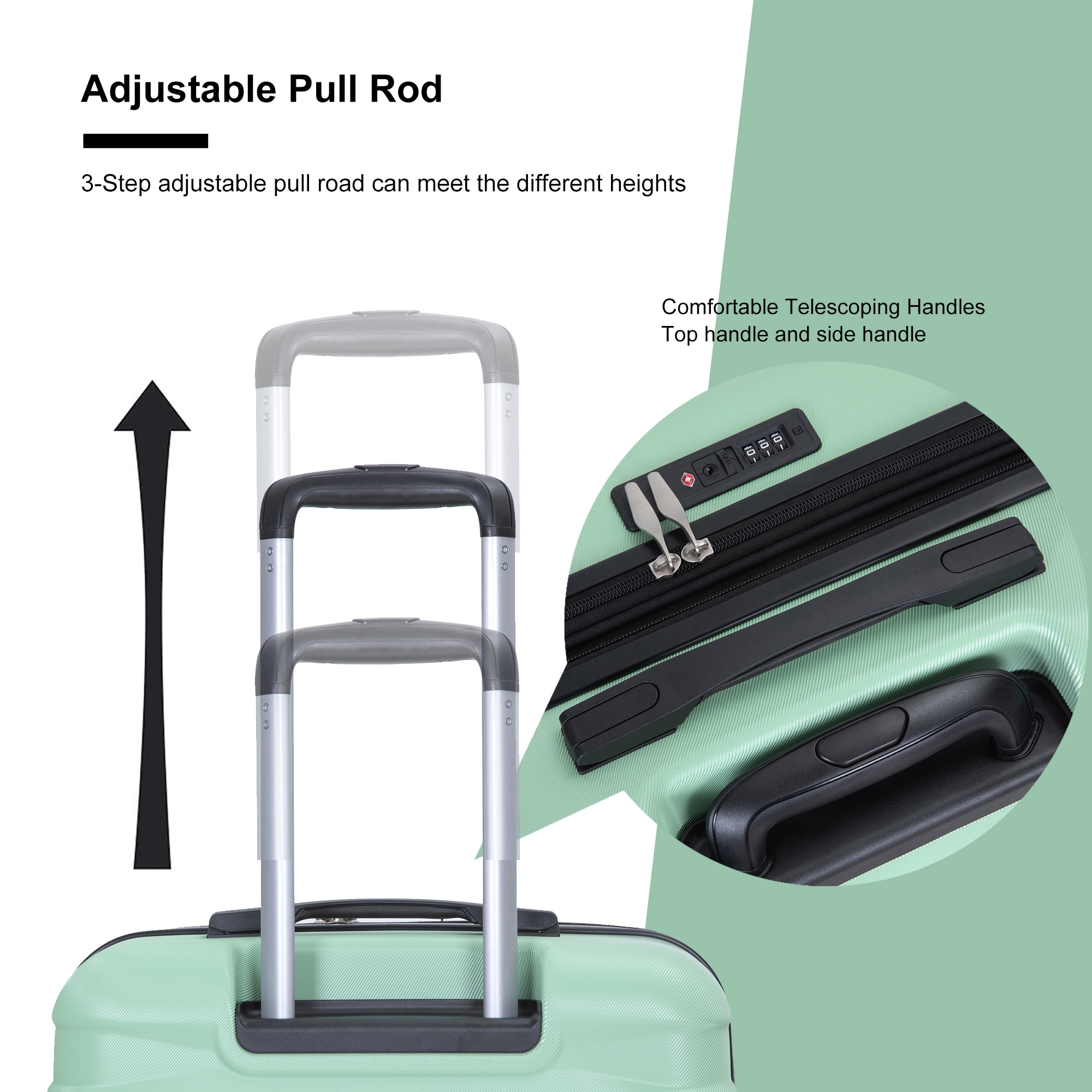 SINOFURN SYD9400014LG Luggage-And-Luggage-Sets - View #4