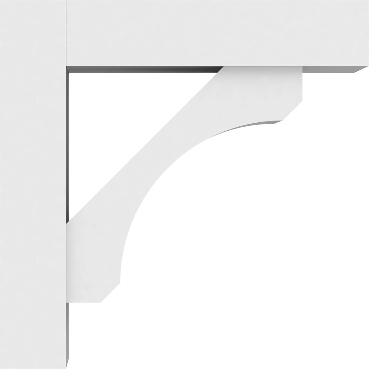 Ekena Millwork BKTP05X14X14LEC05 Exterior-Brackets-Braces - View #3