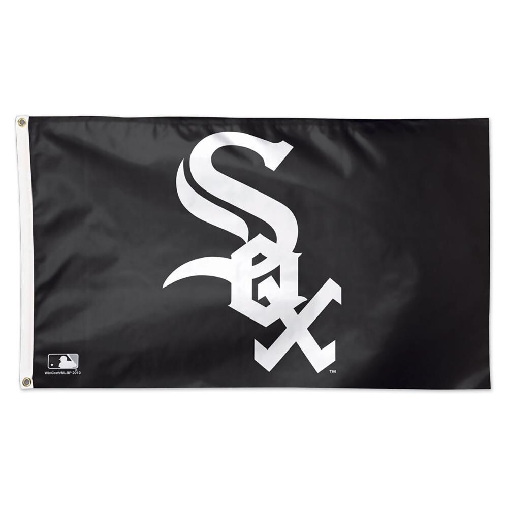 WinCraft Sports 01771115 5-ft W x 3-ft H Chicago White Sox Flag