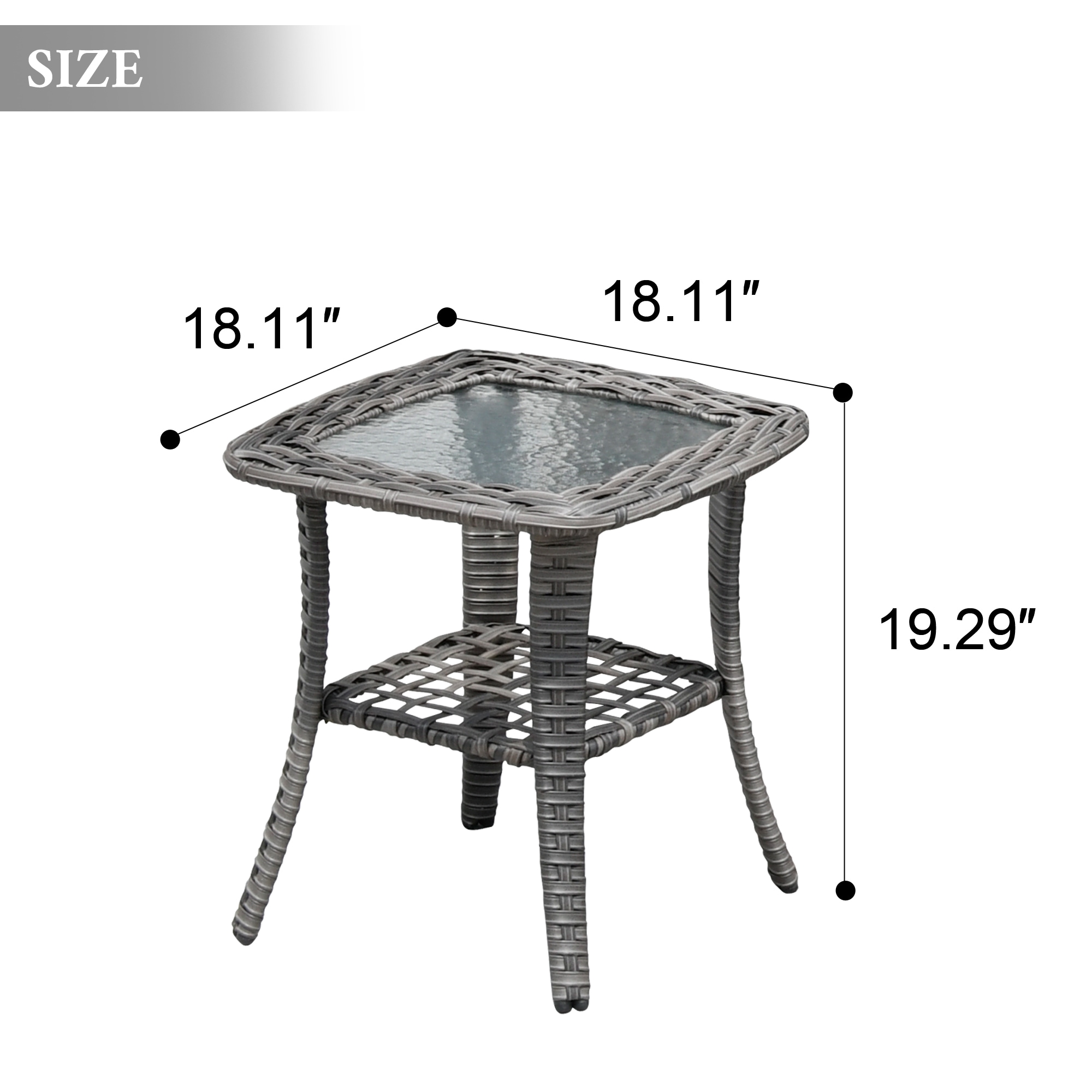 Pouuin SGYZTABLE03M Patio-Tables - View #9