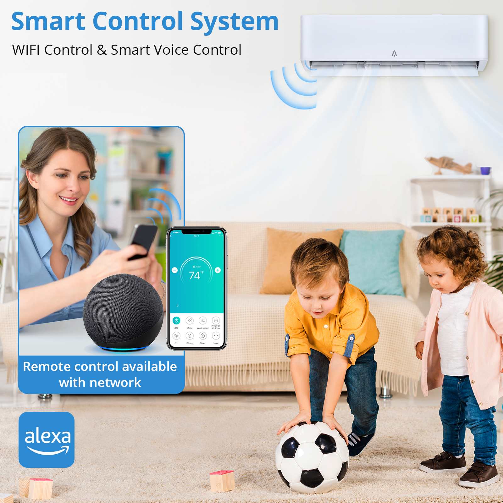 Qeetex LHF-AD-PHO-12VMP3CX Wall-Air-Conditioners - View #6