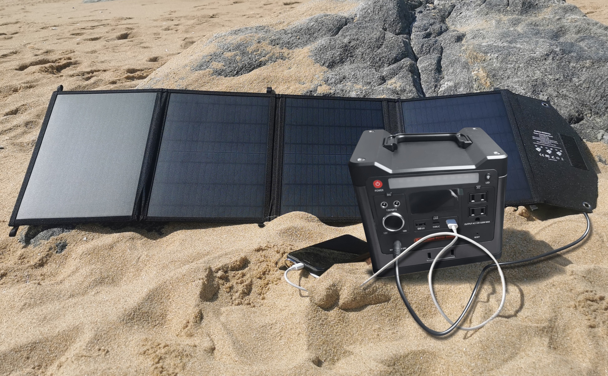 Alpha Digital CN320-SP-SET Solar-Generators - View #2