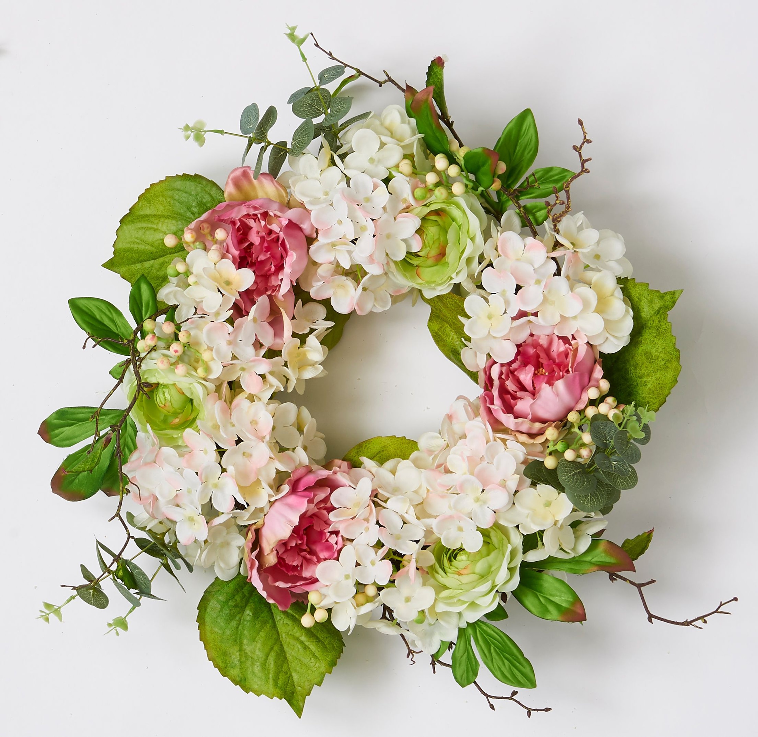 Worth Imports 1179 22-in H Spring Hanging decoration Wreath