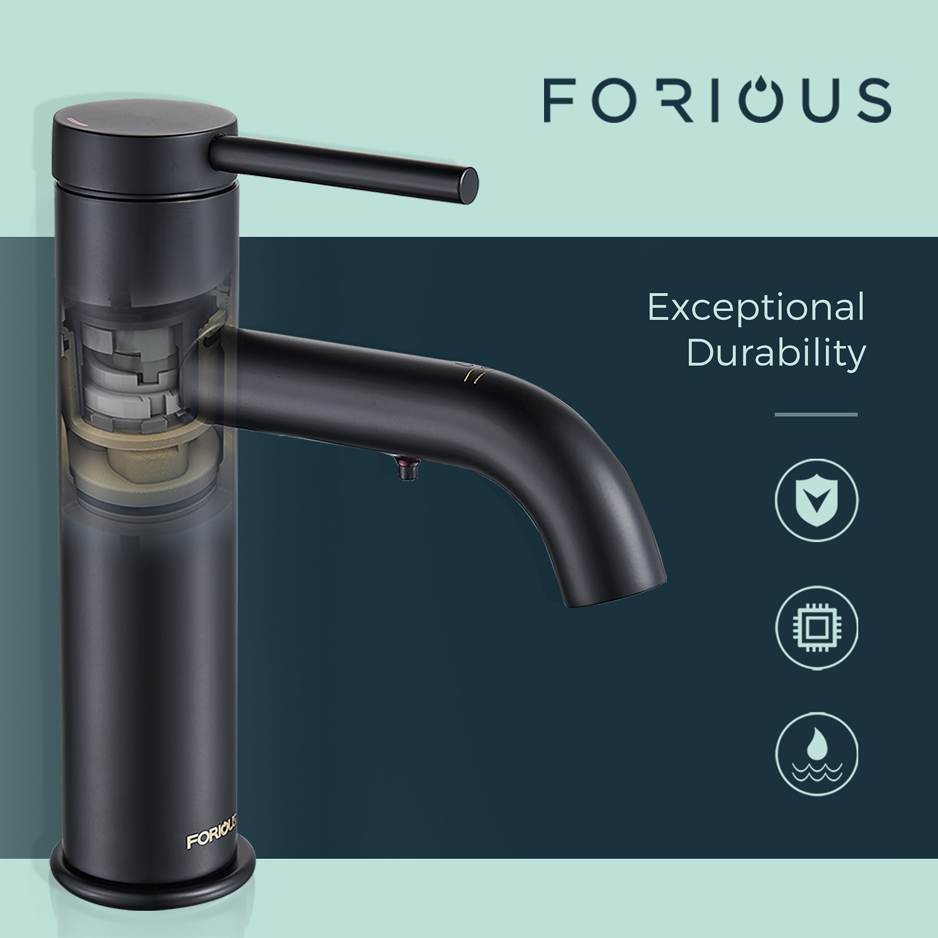FORIOUS LL0304MB Lavatory-Faucets - View #5