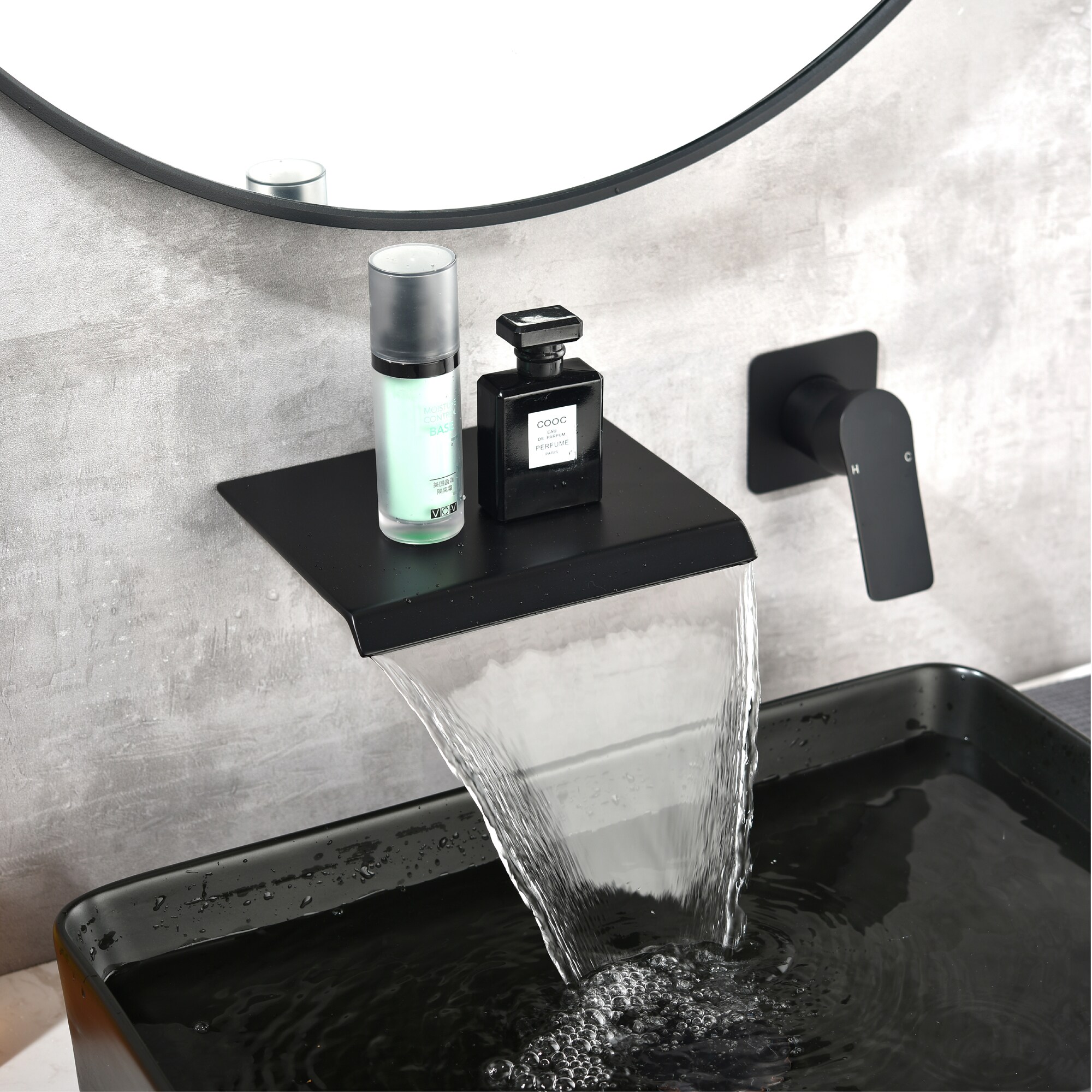 WELLFOR SMG-2416MB Roman-Tub-Faucets - View #4