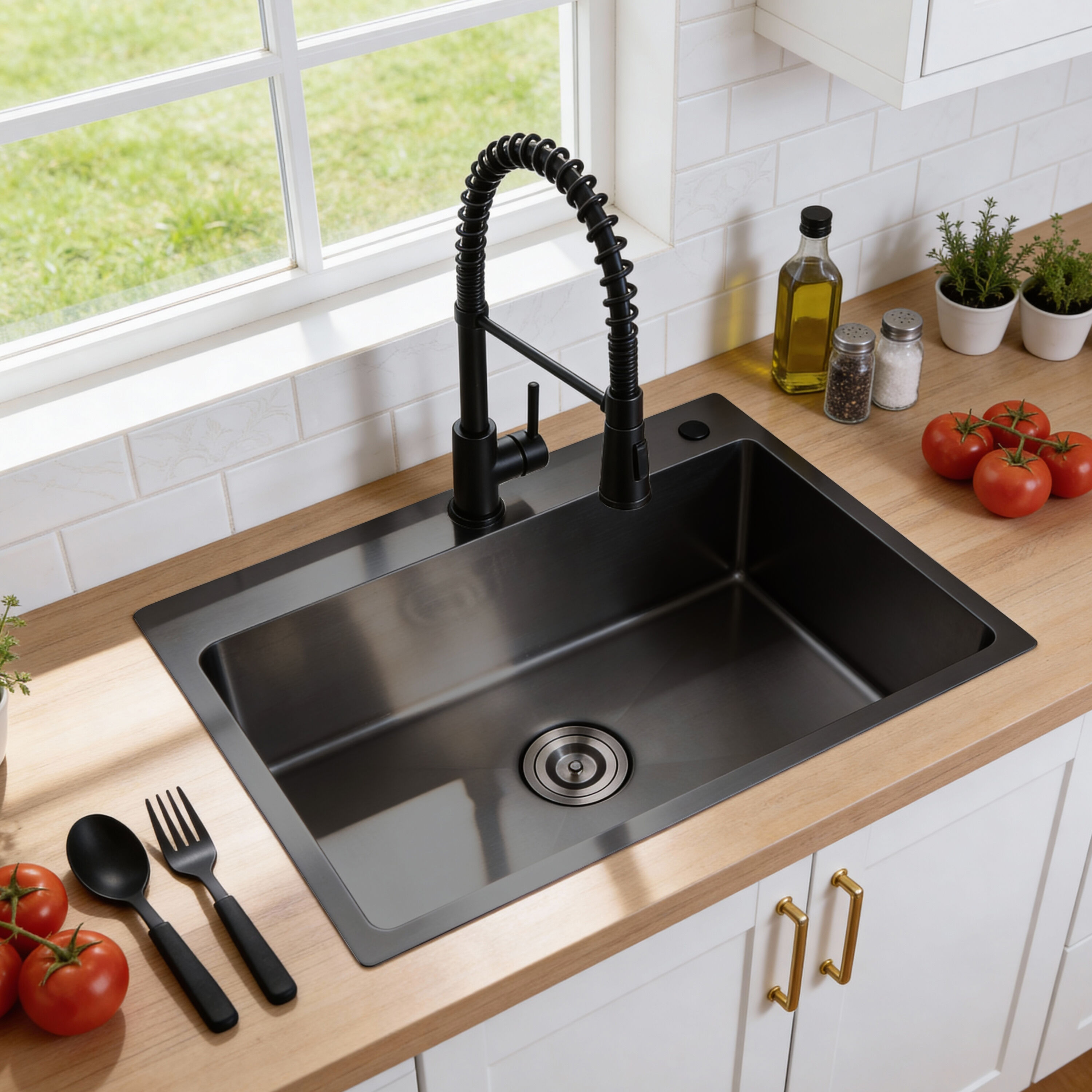 Trivework AQKS01-BL-321908-DZ Kitchen-Sinks - View #2