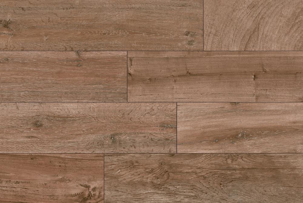 Style Selections Acacia Natural 6-in x 36-in Glazed Porcelain Wood Look  Floor and Wall Tile (1.42-sq. ft/ Piece) at